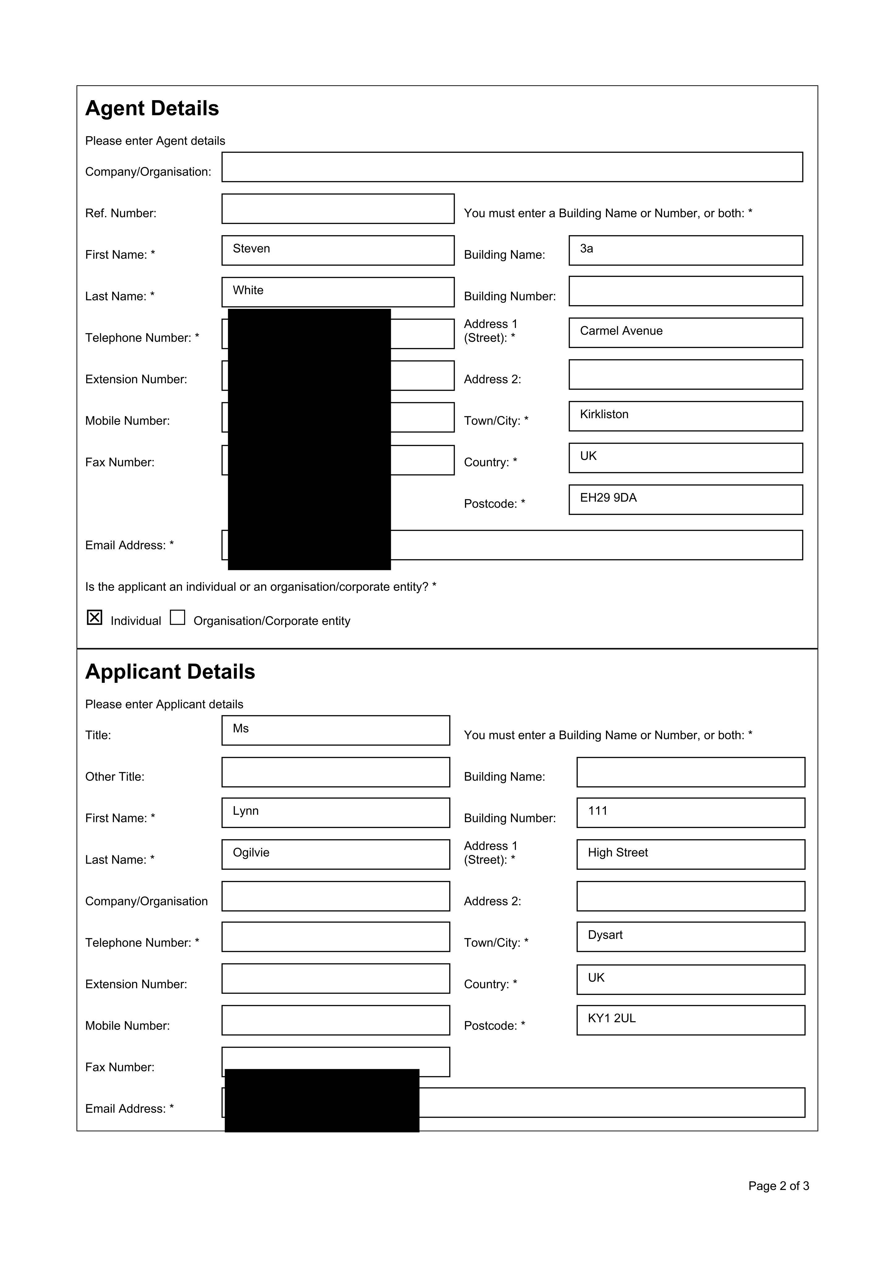 Planning document