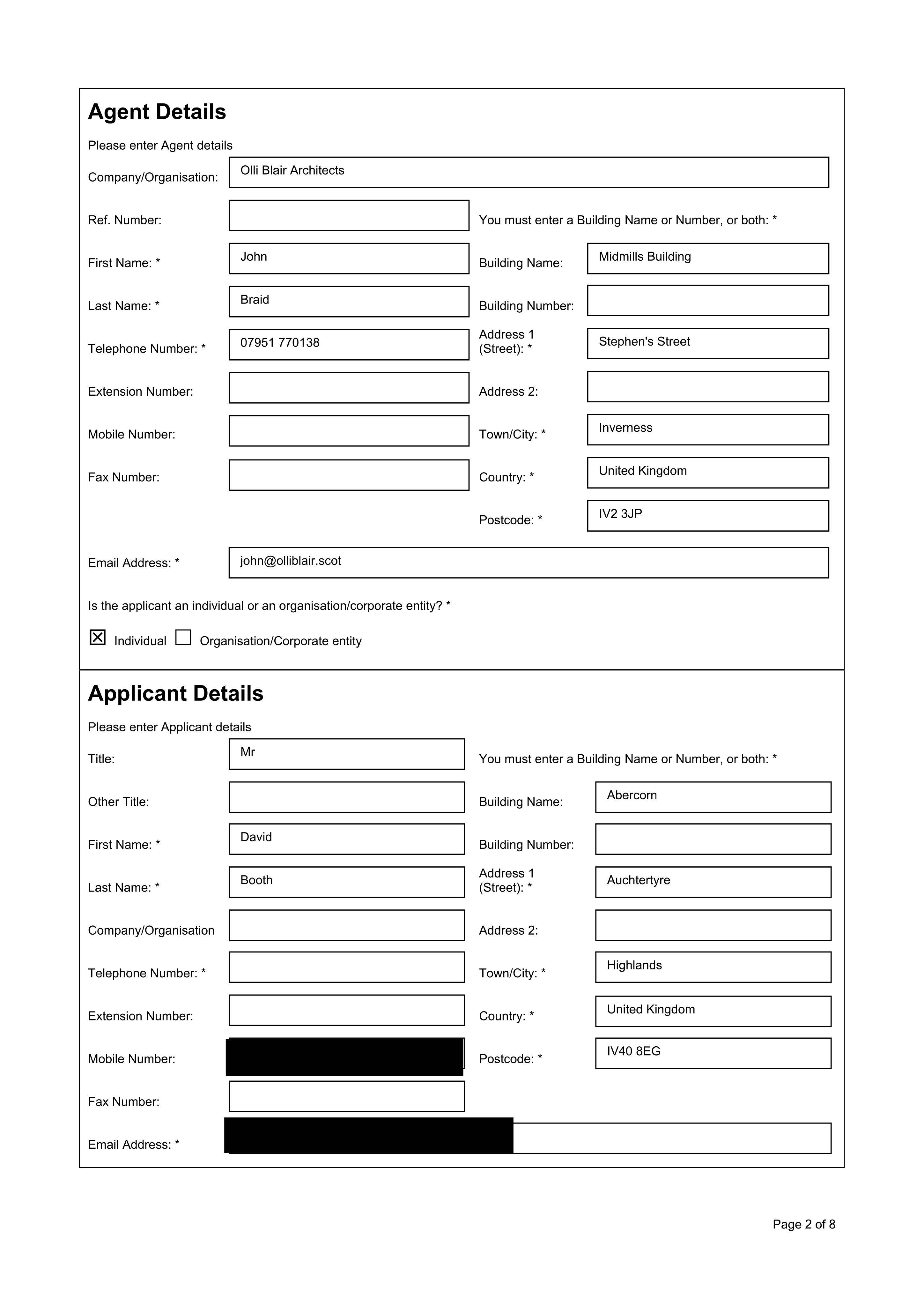 Planning document