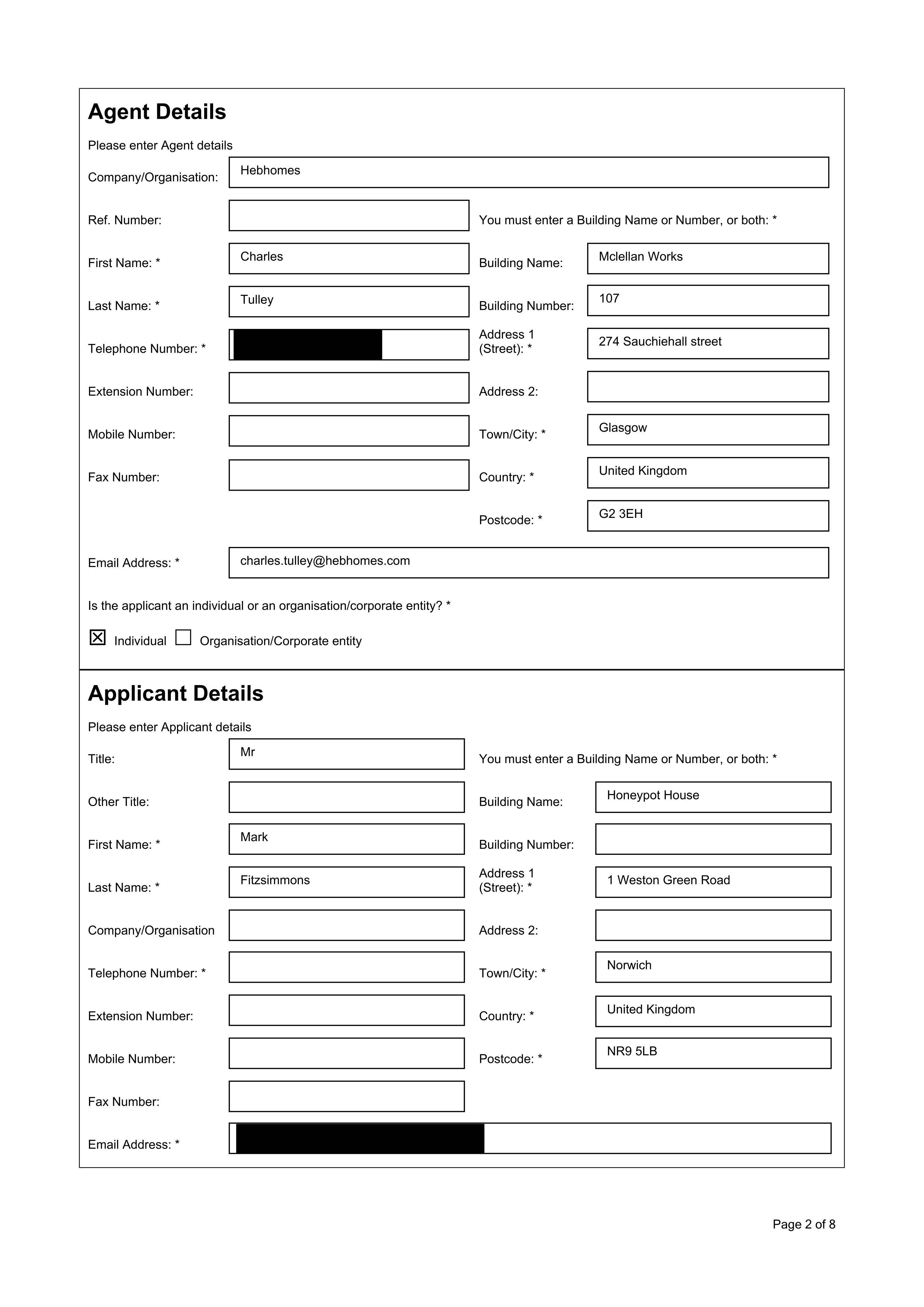Planning document