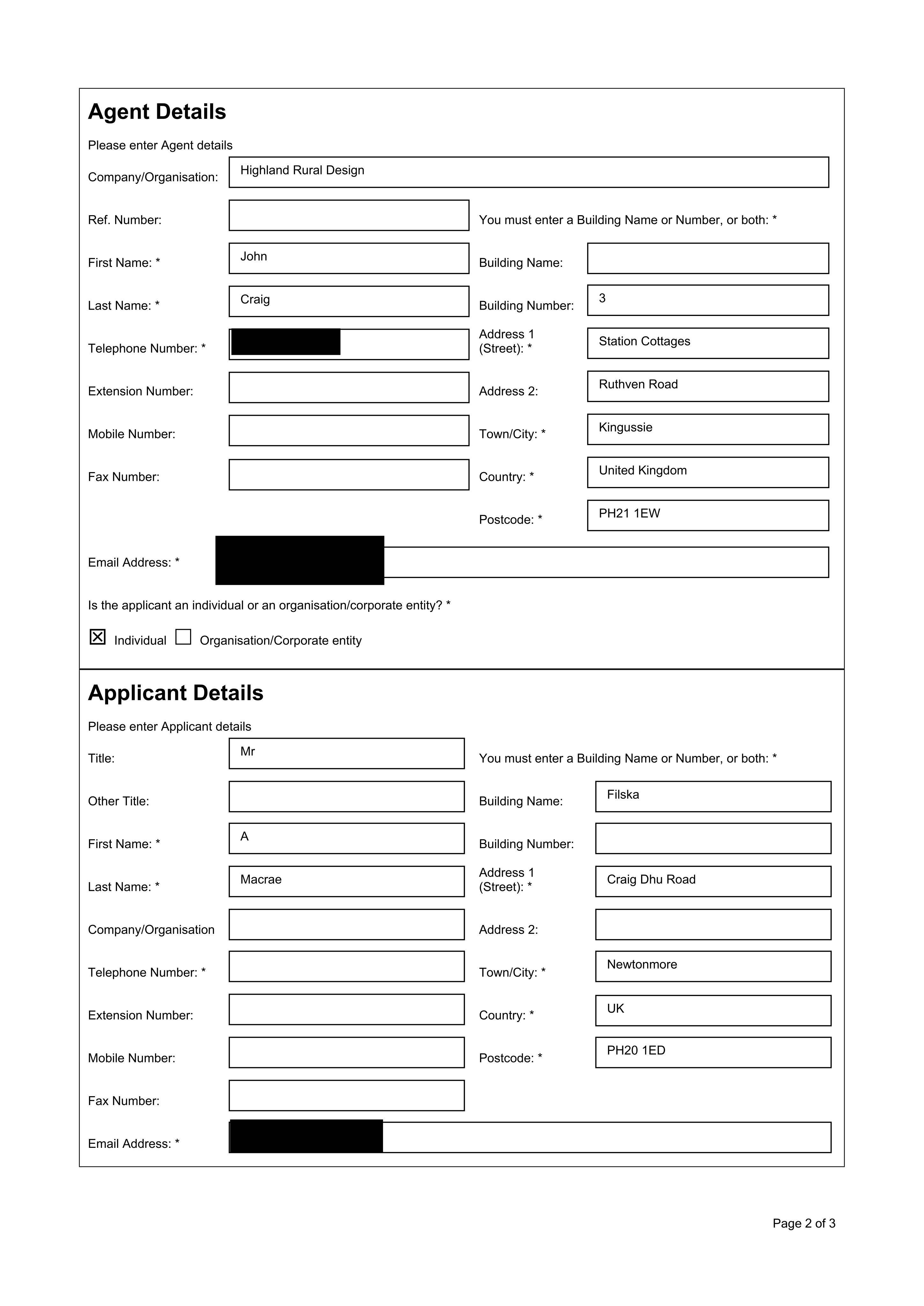 Planning document