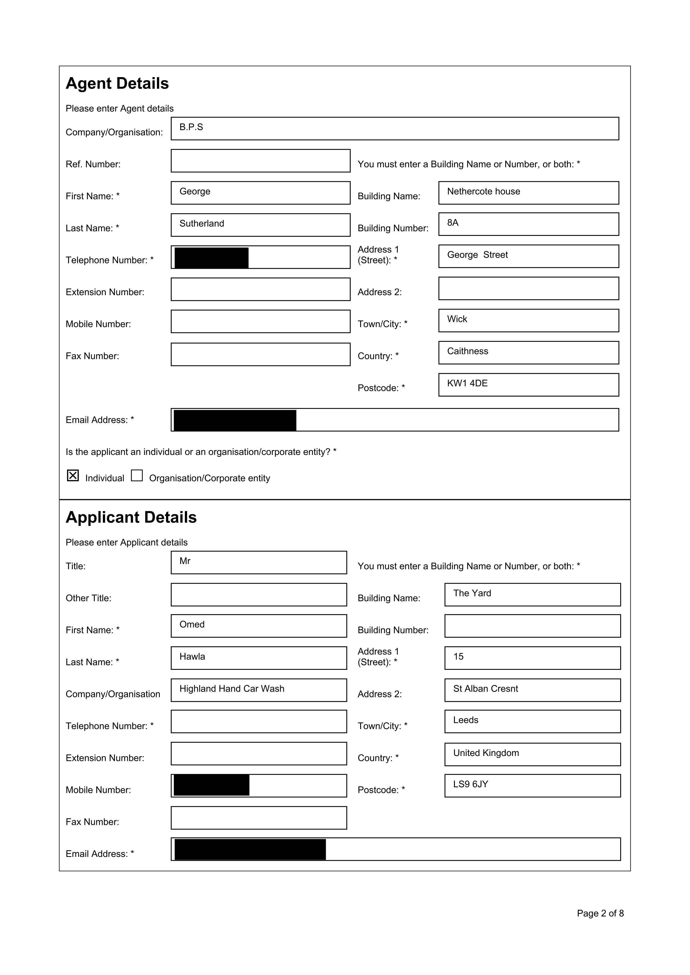 Planning document