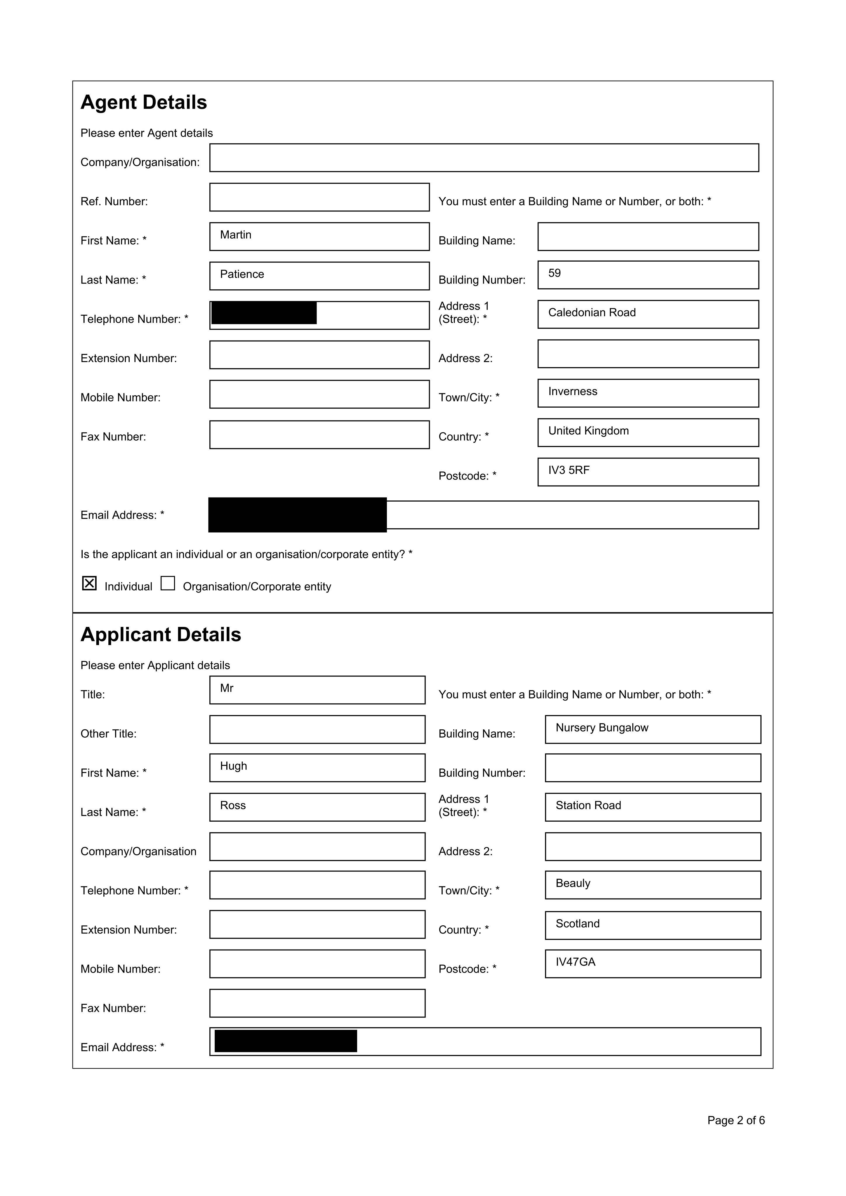 Planning document