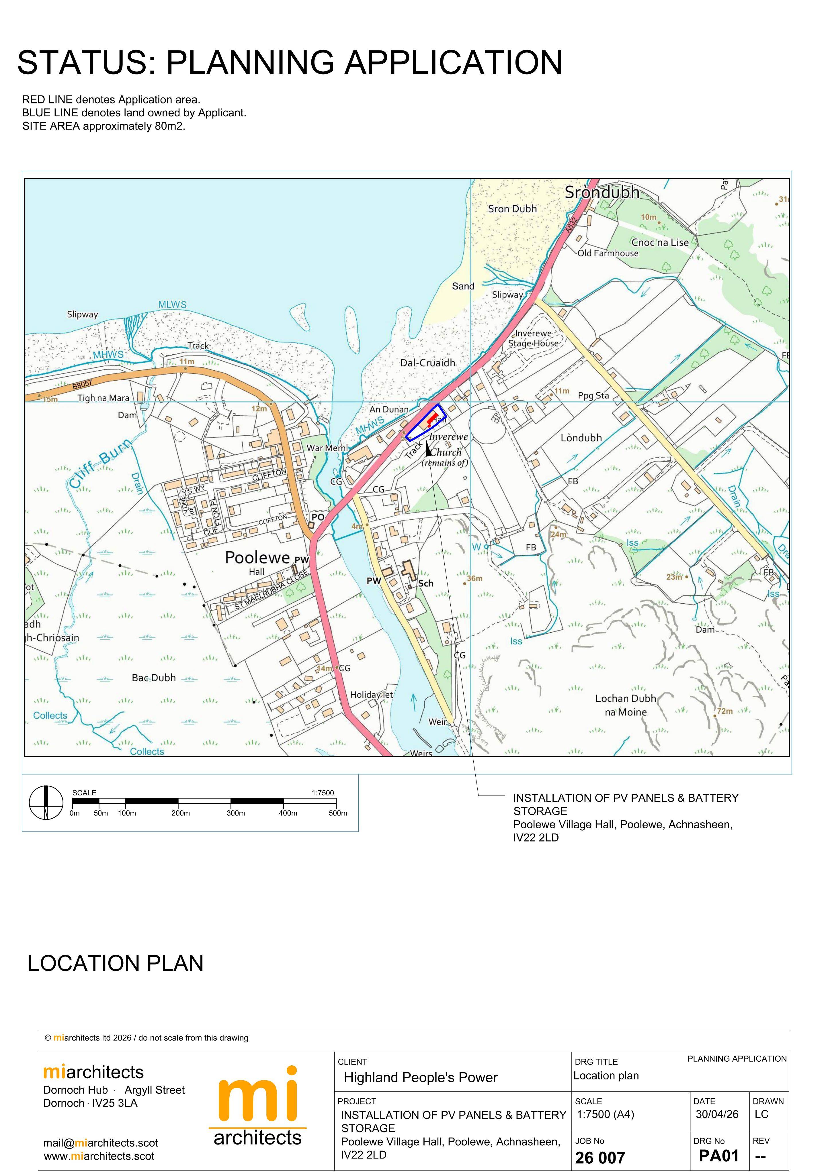 Planning document
