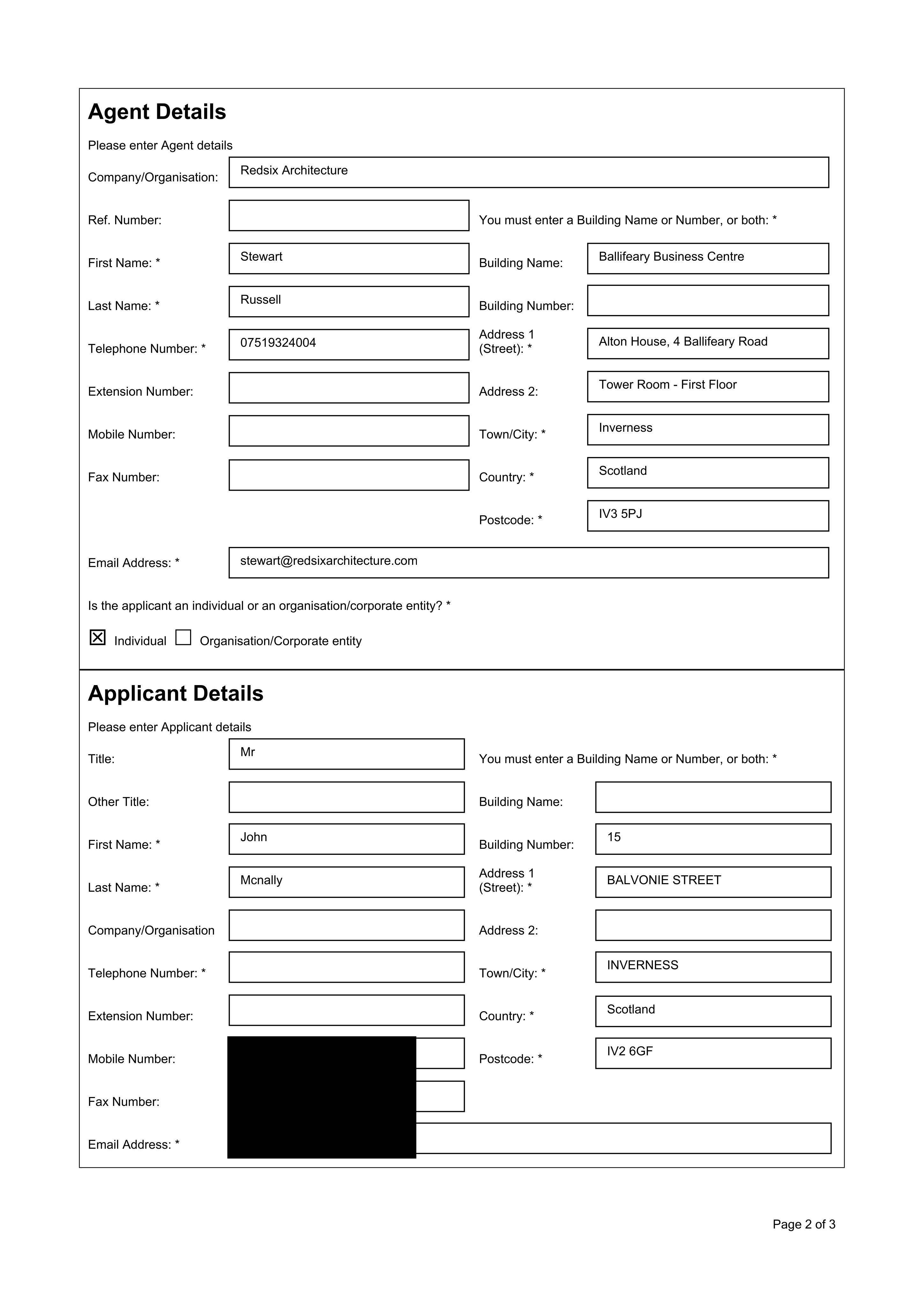 Planning document