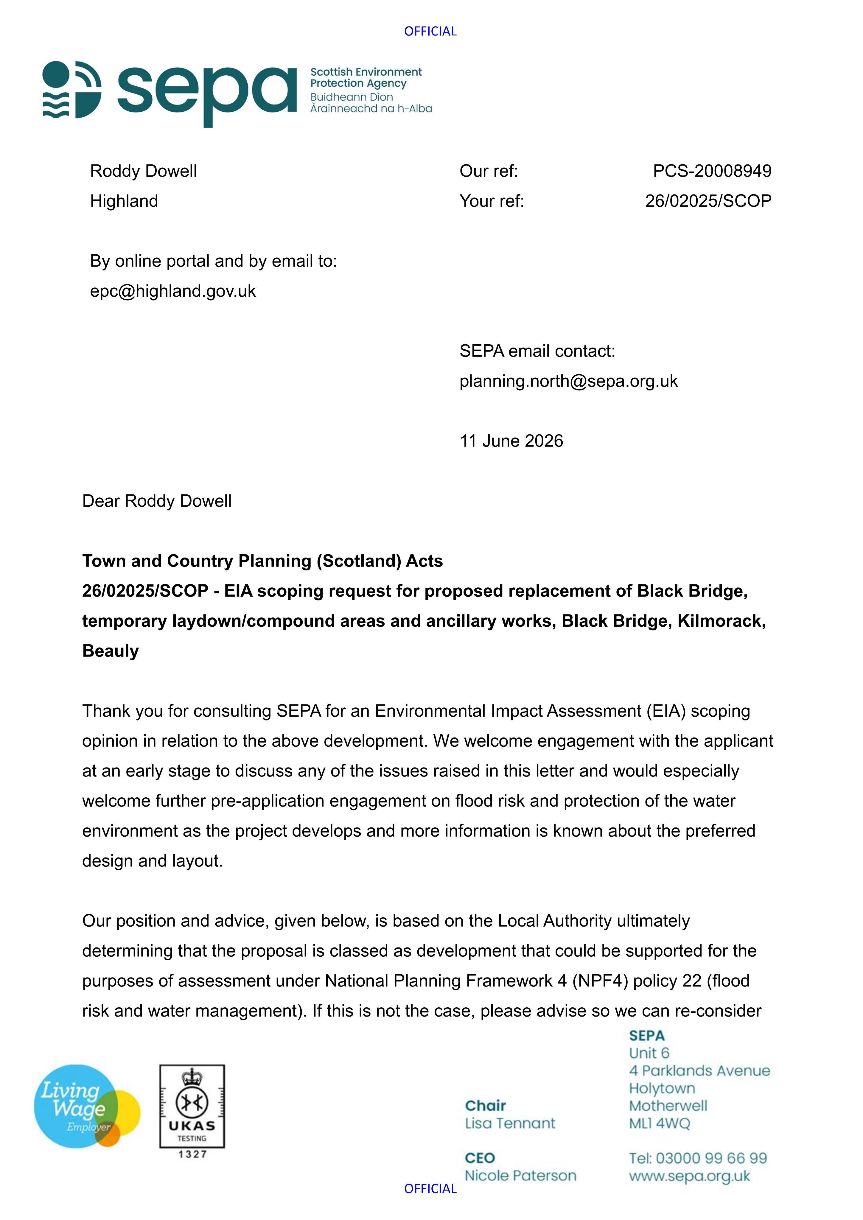 Planning document