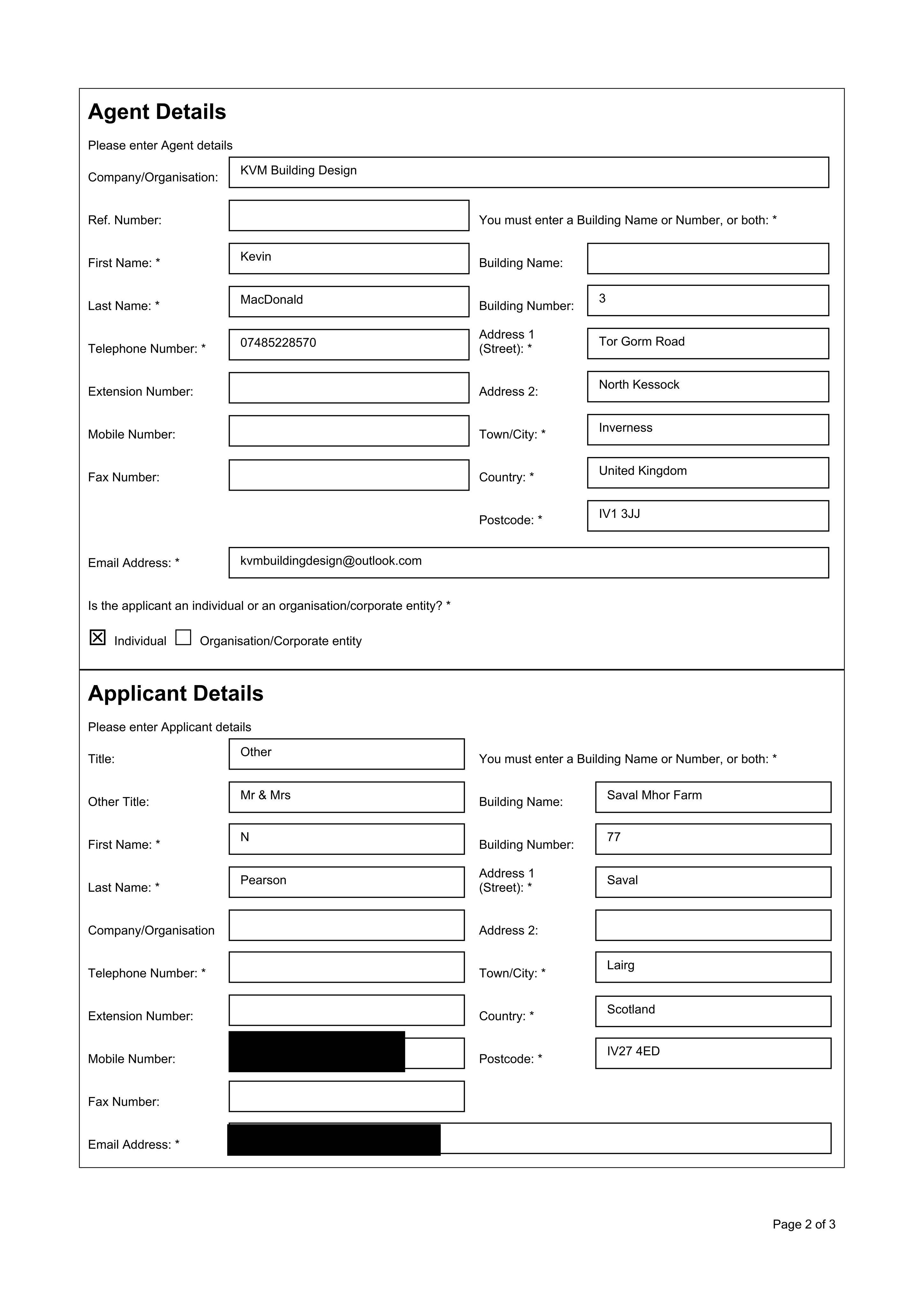 Planning document