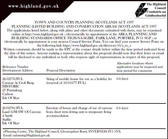 Planning document
