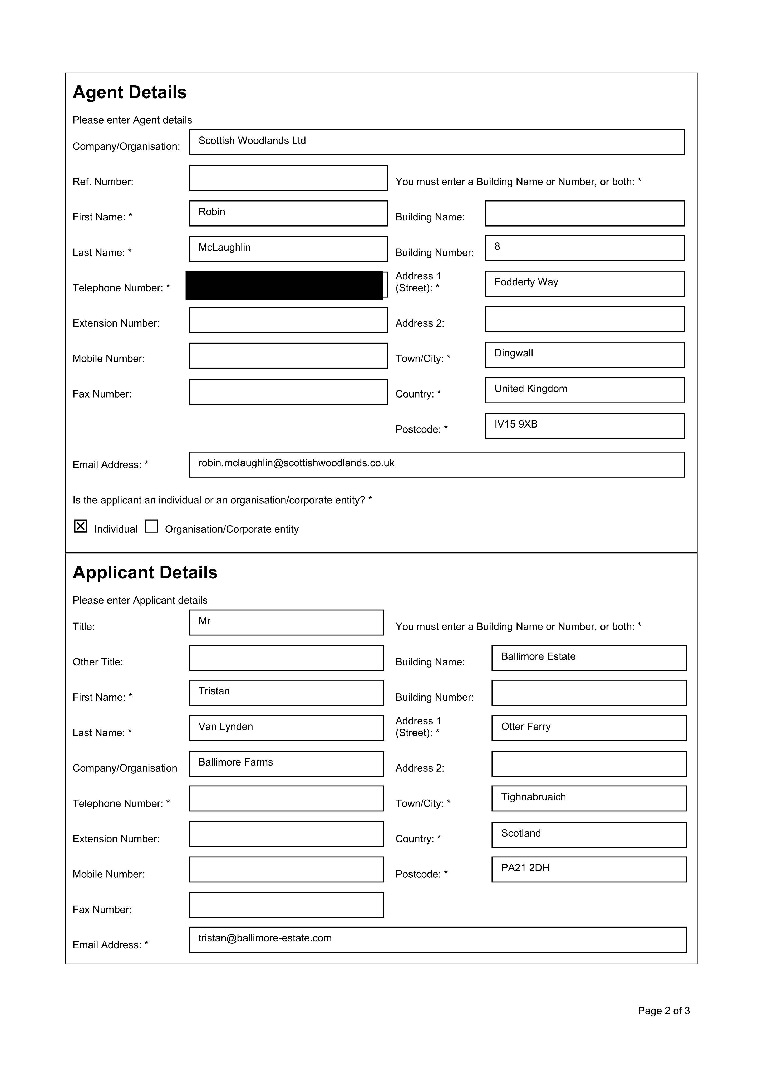 Planning document