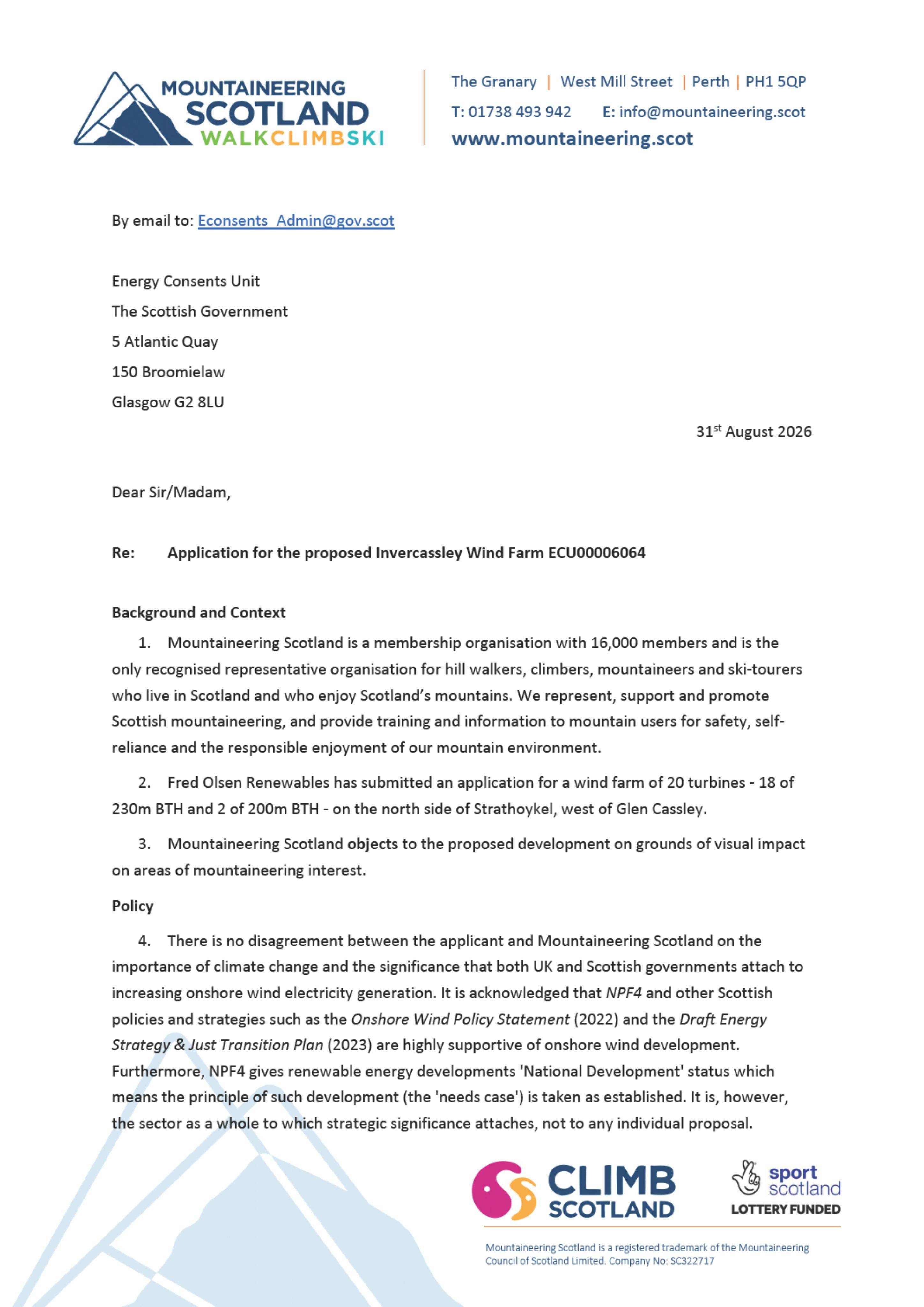 Planning document