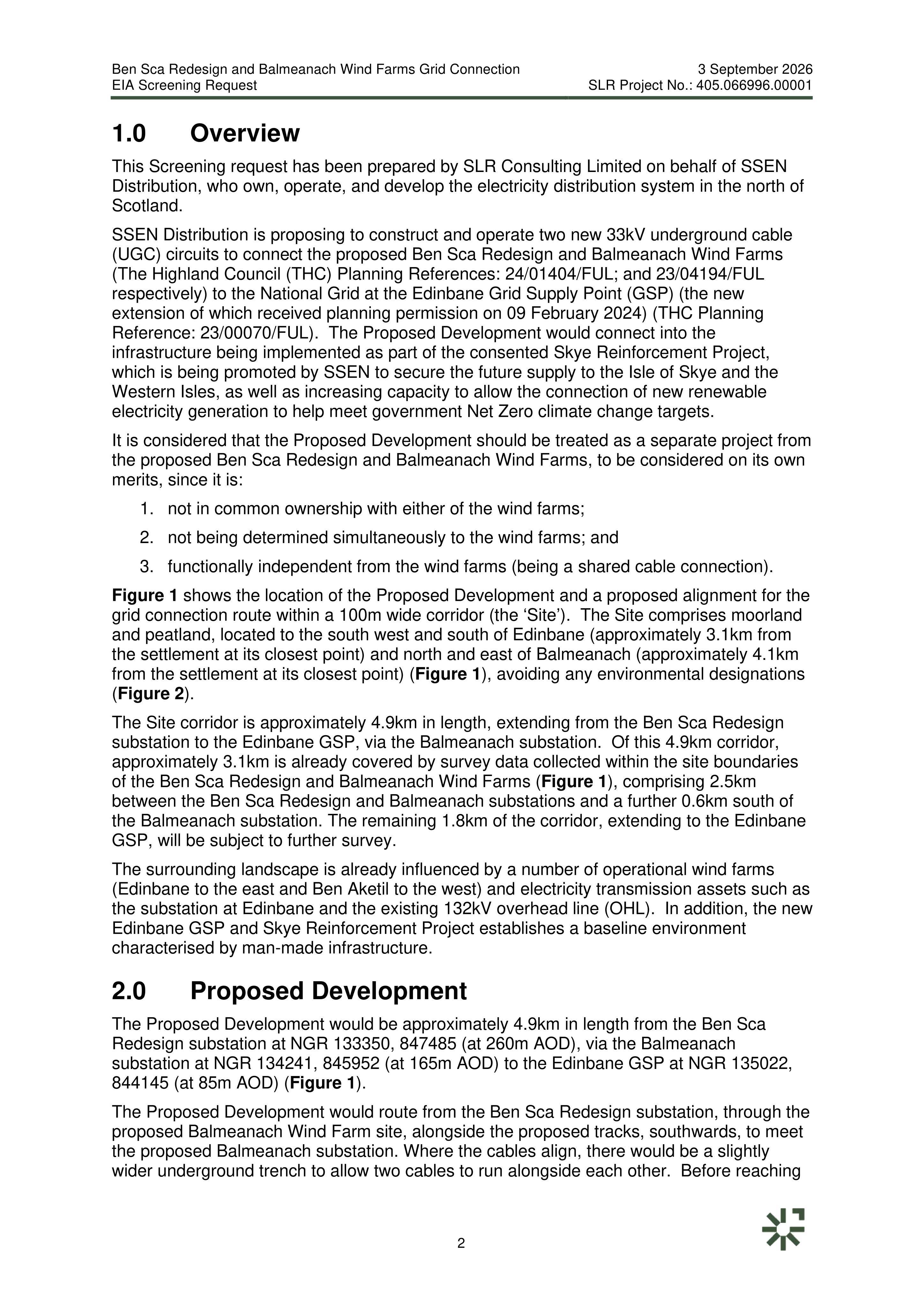 Planning document