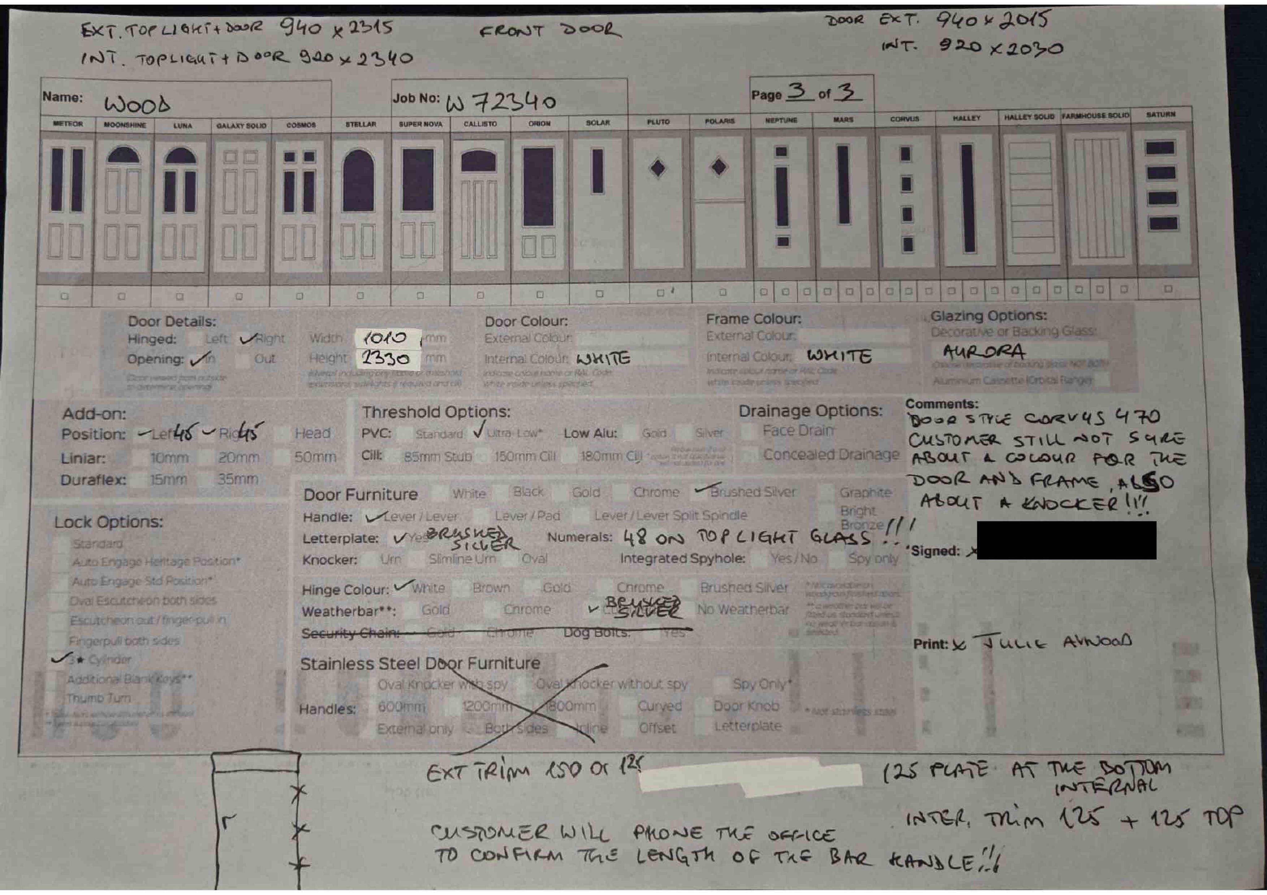 Planning document