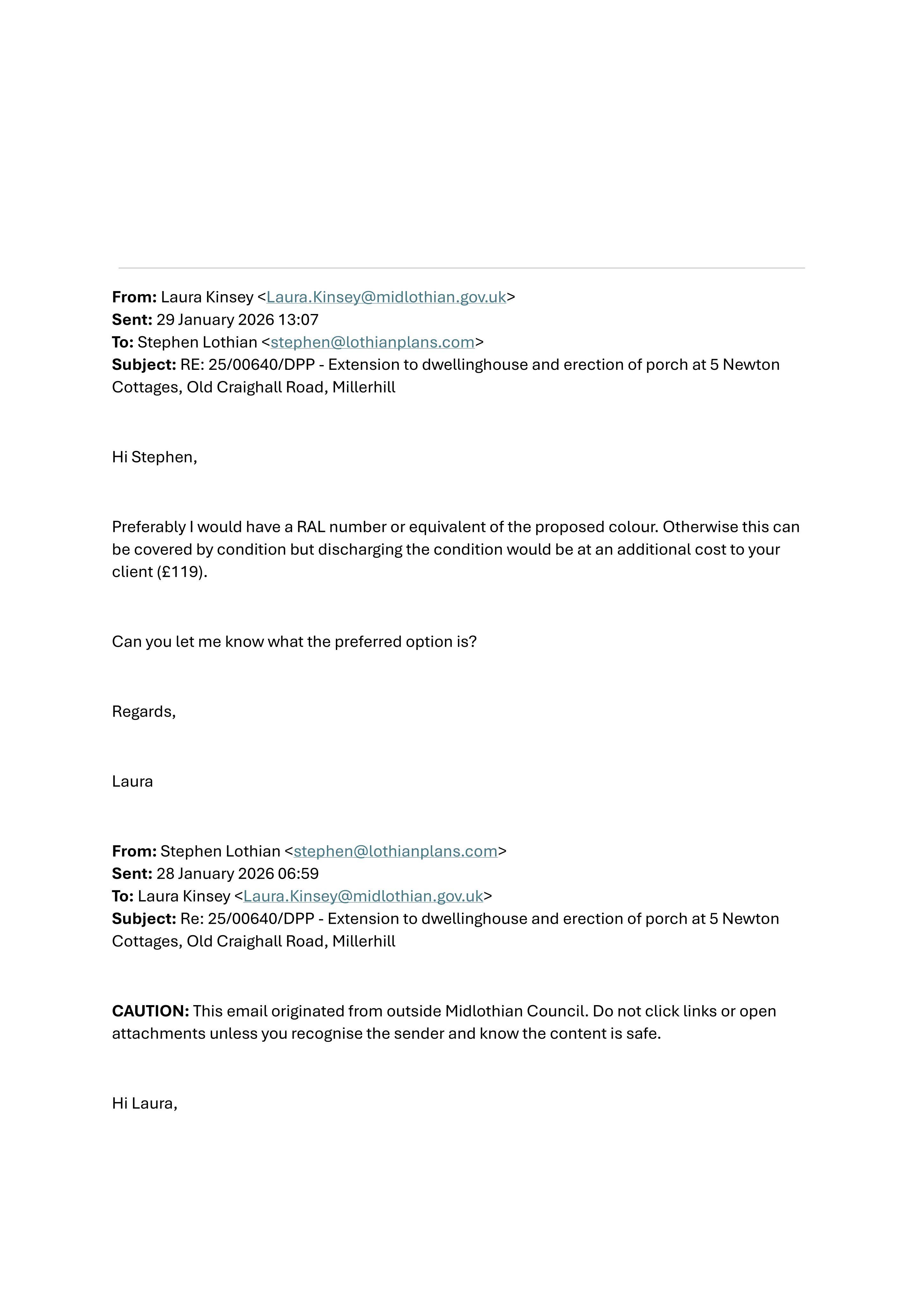 Planning document