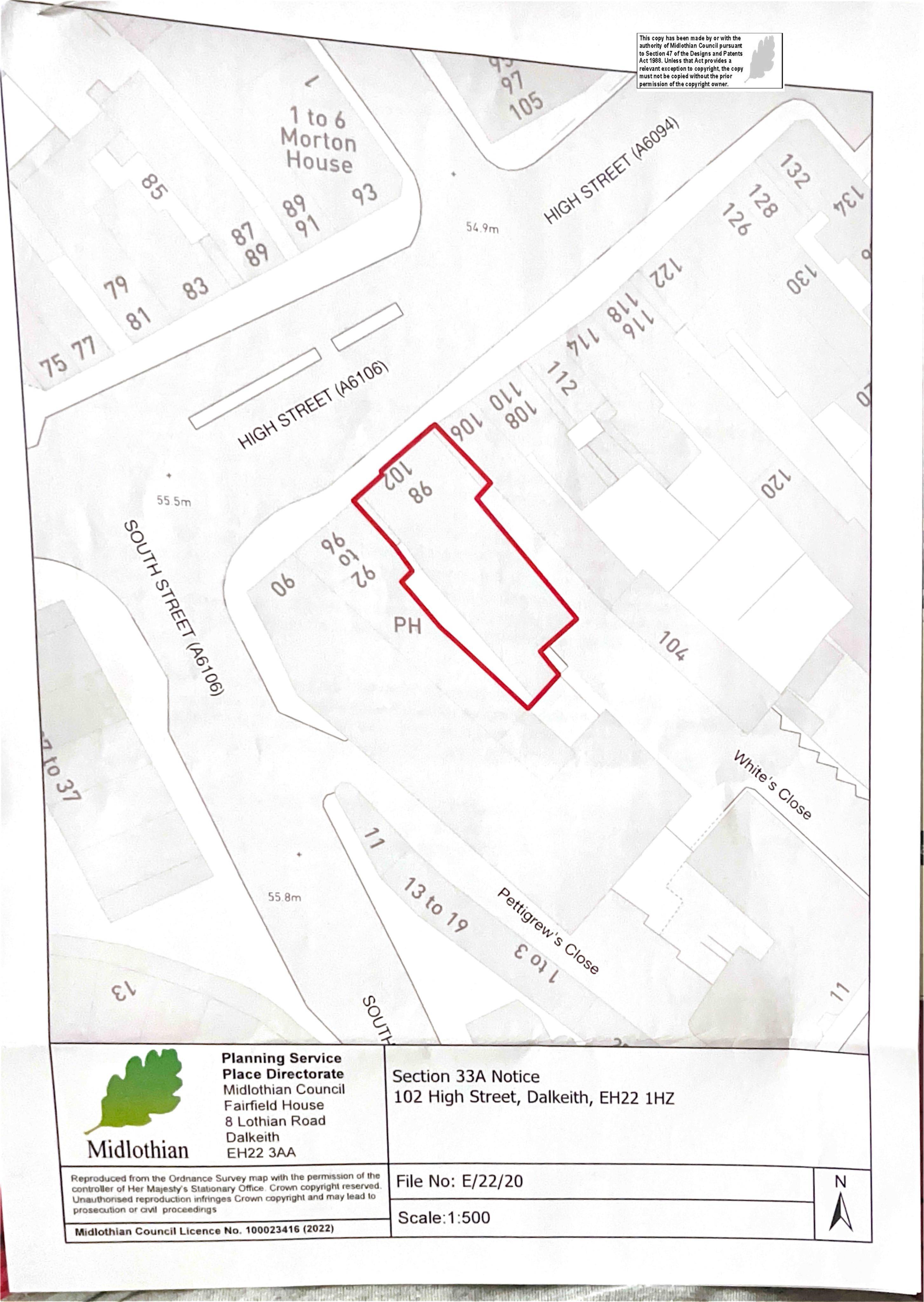 Planning document