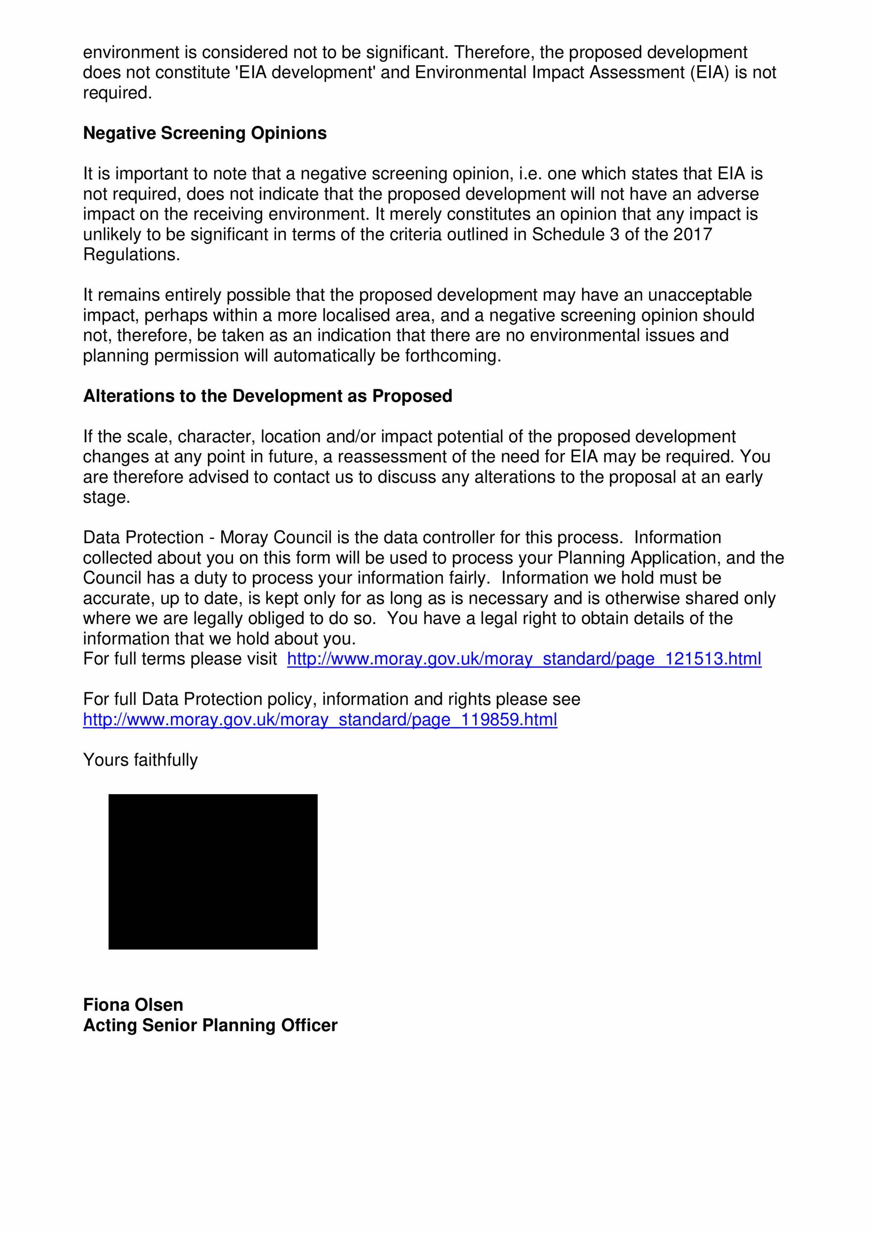 Planning document