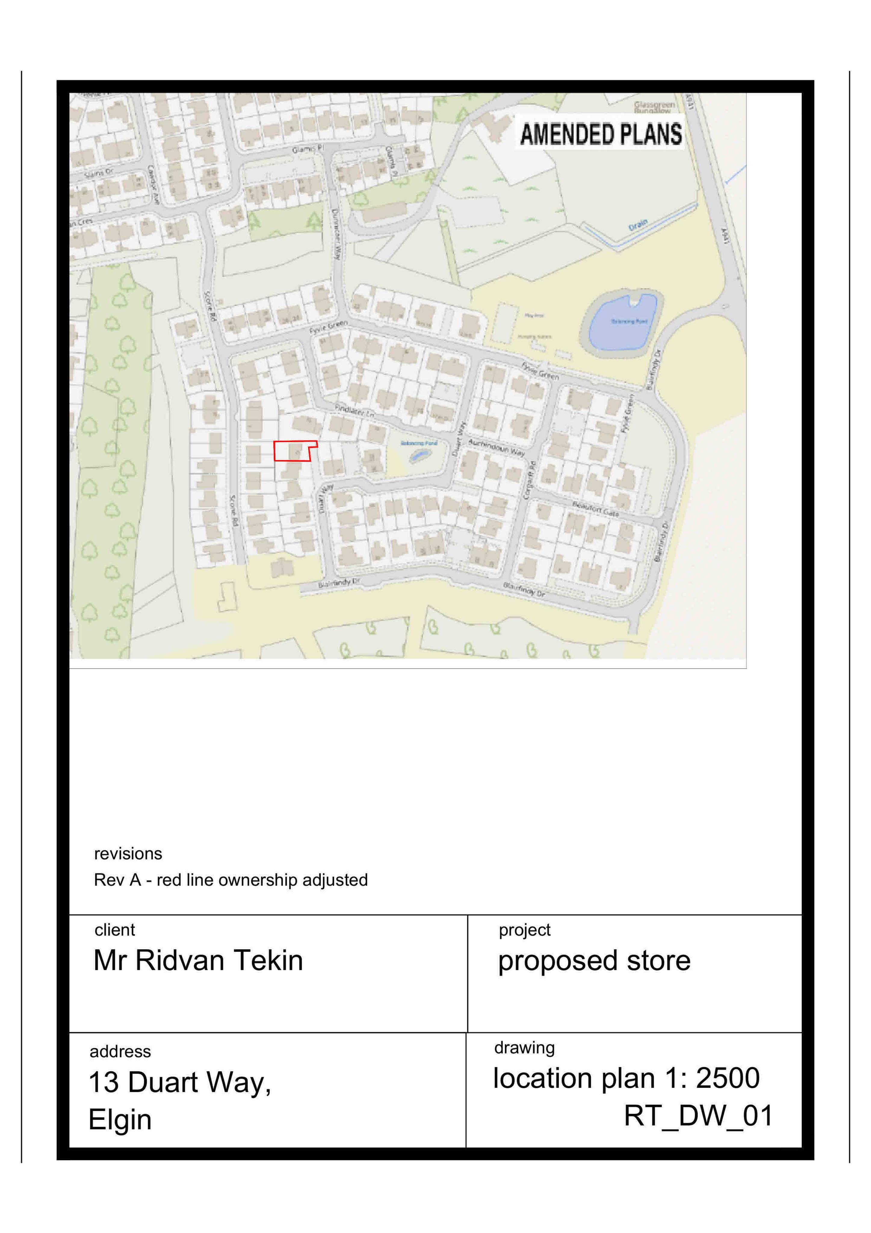 Planning document