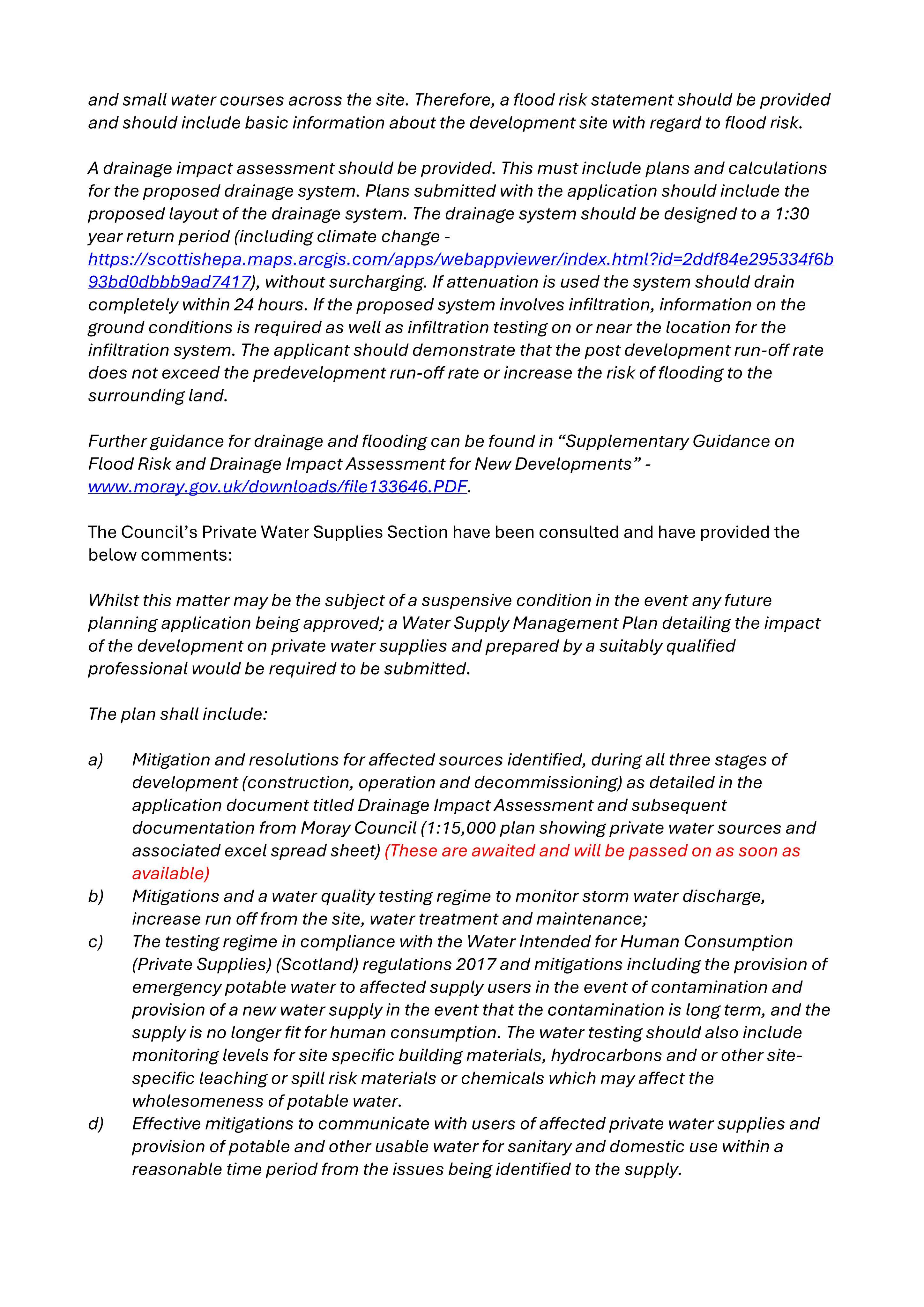 Planning document