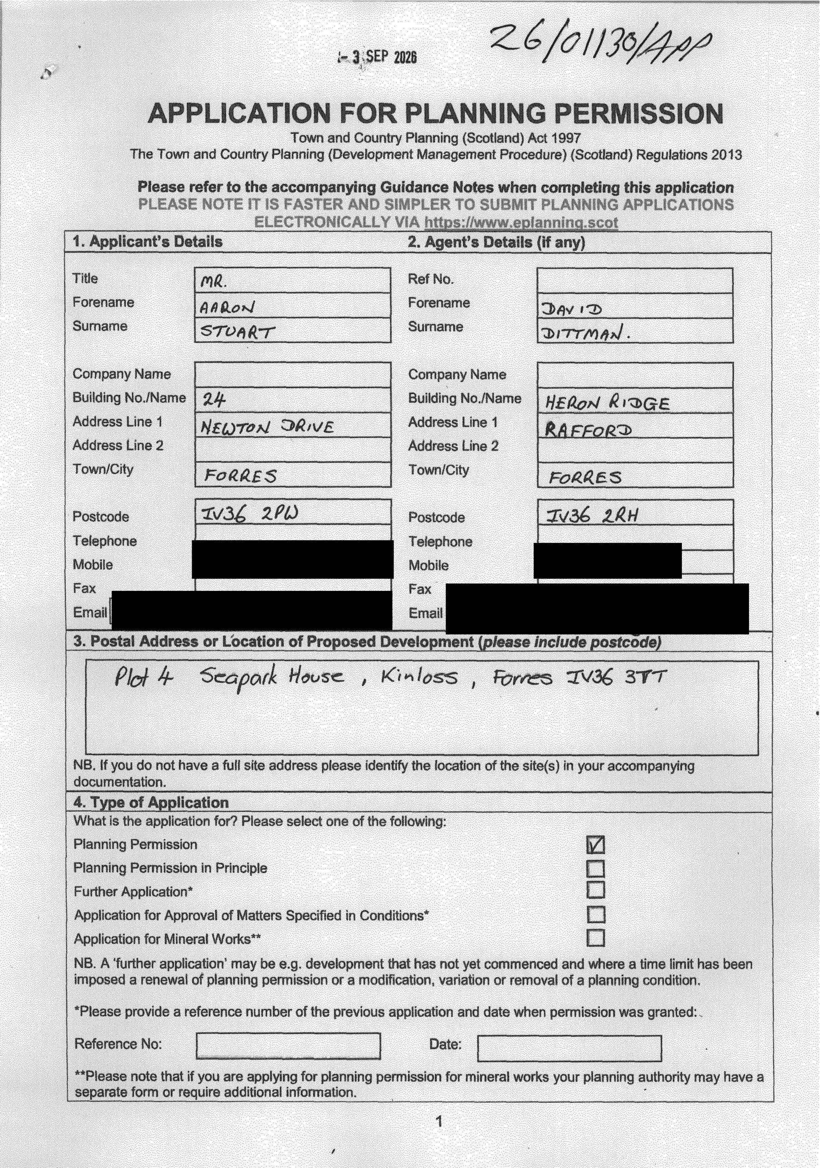 Planning document