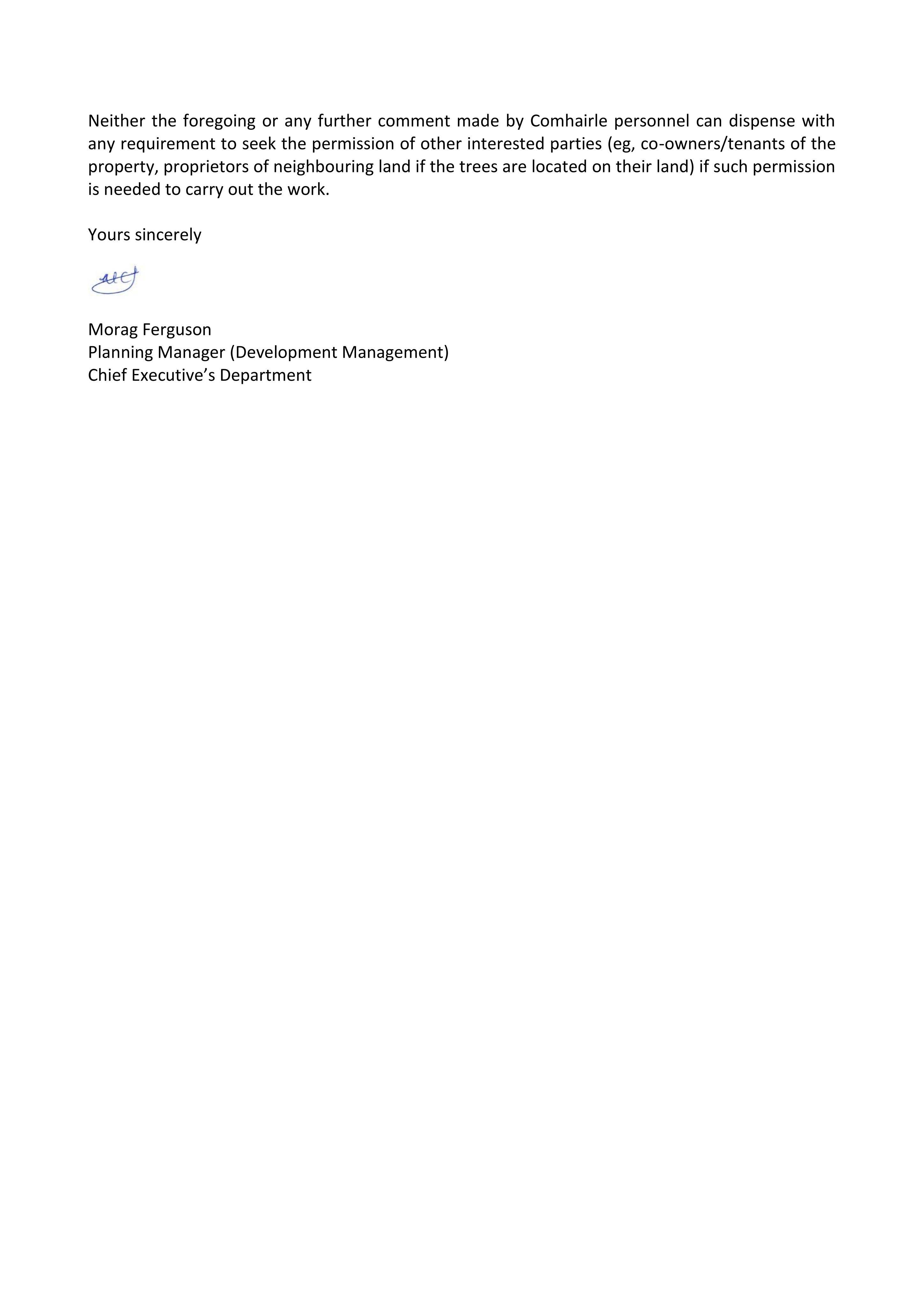 Planning document