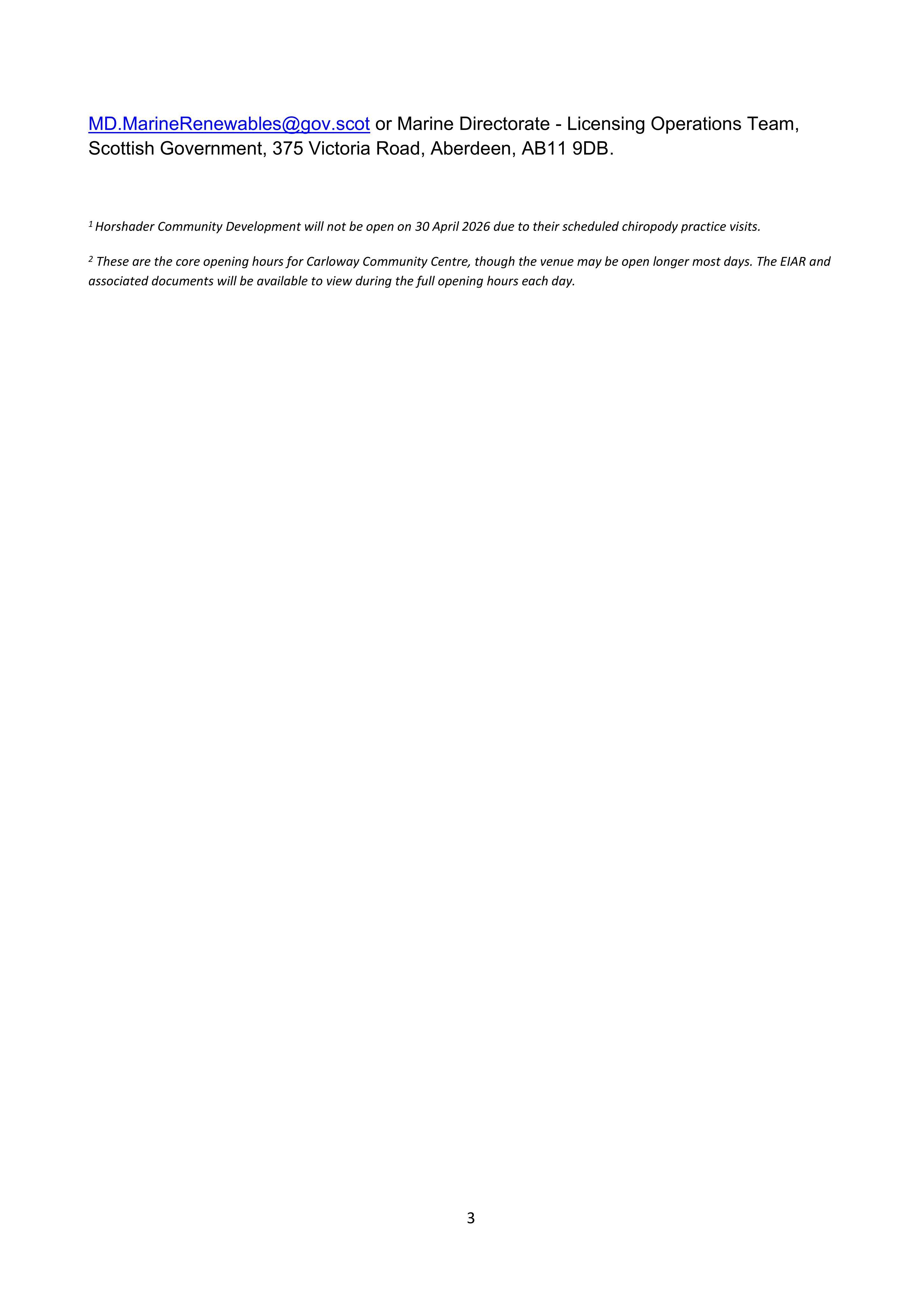 Planning document