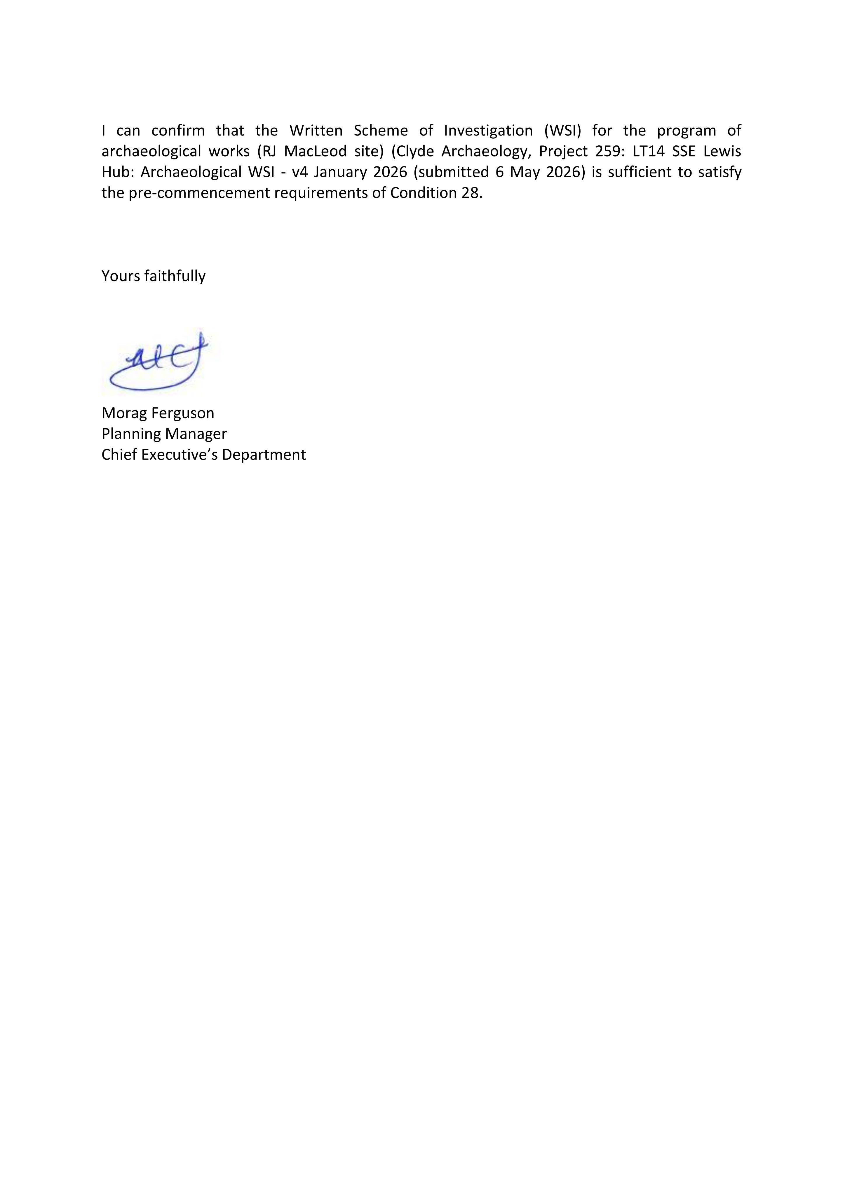 Planning document