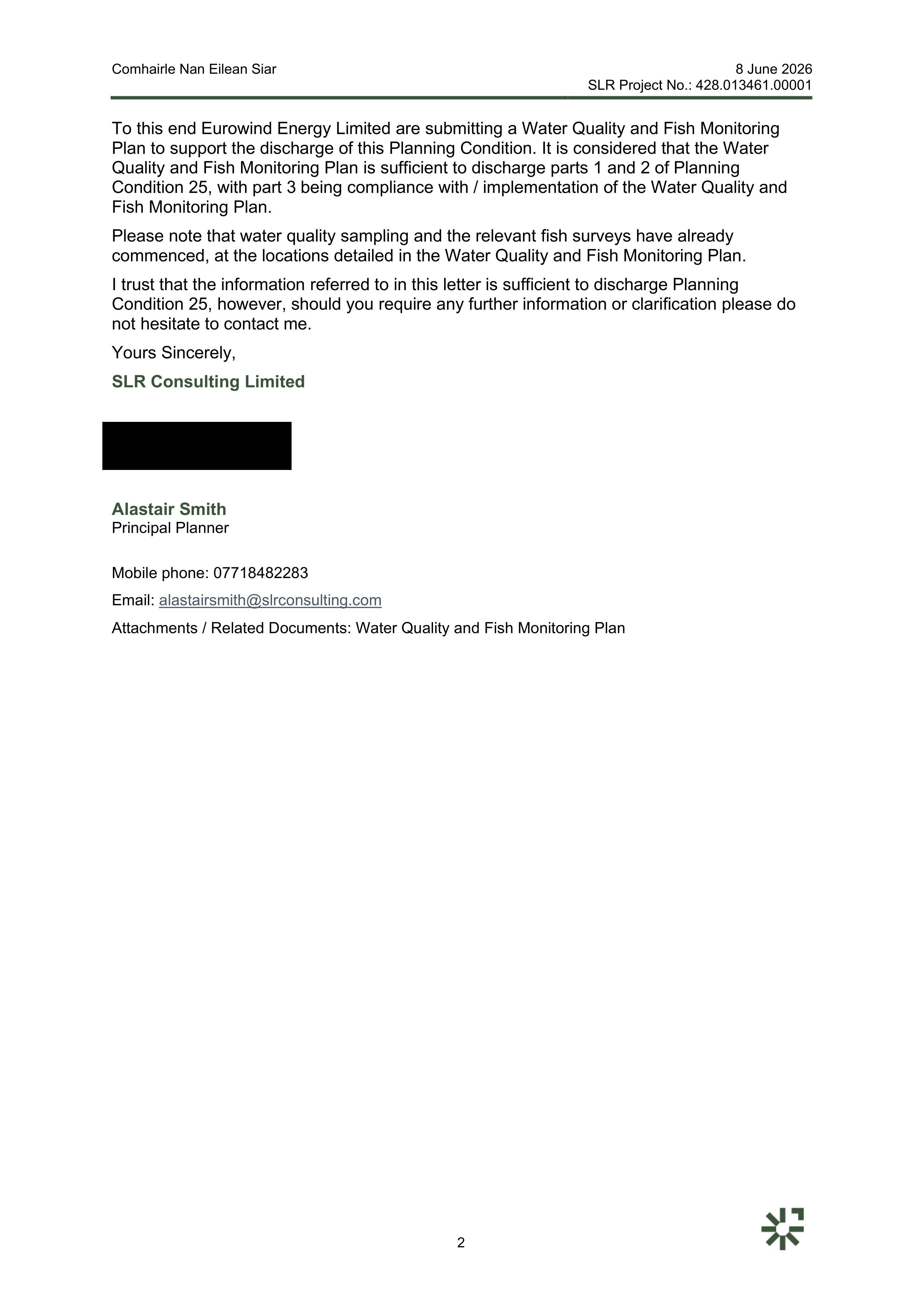 Planning document