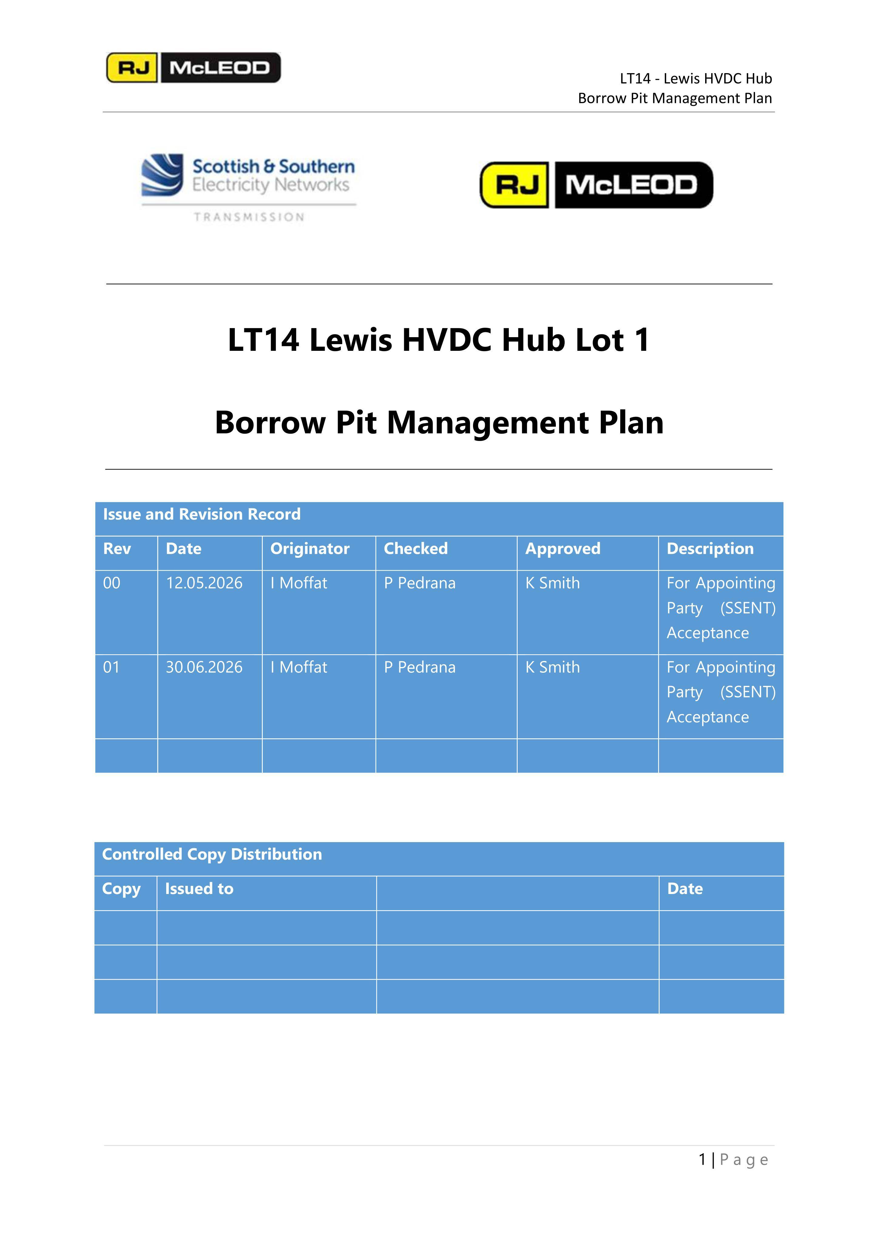 Planning document