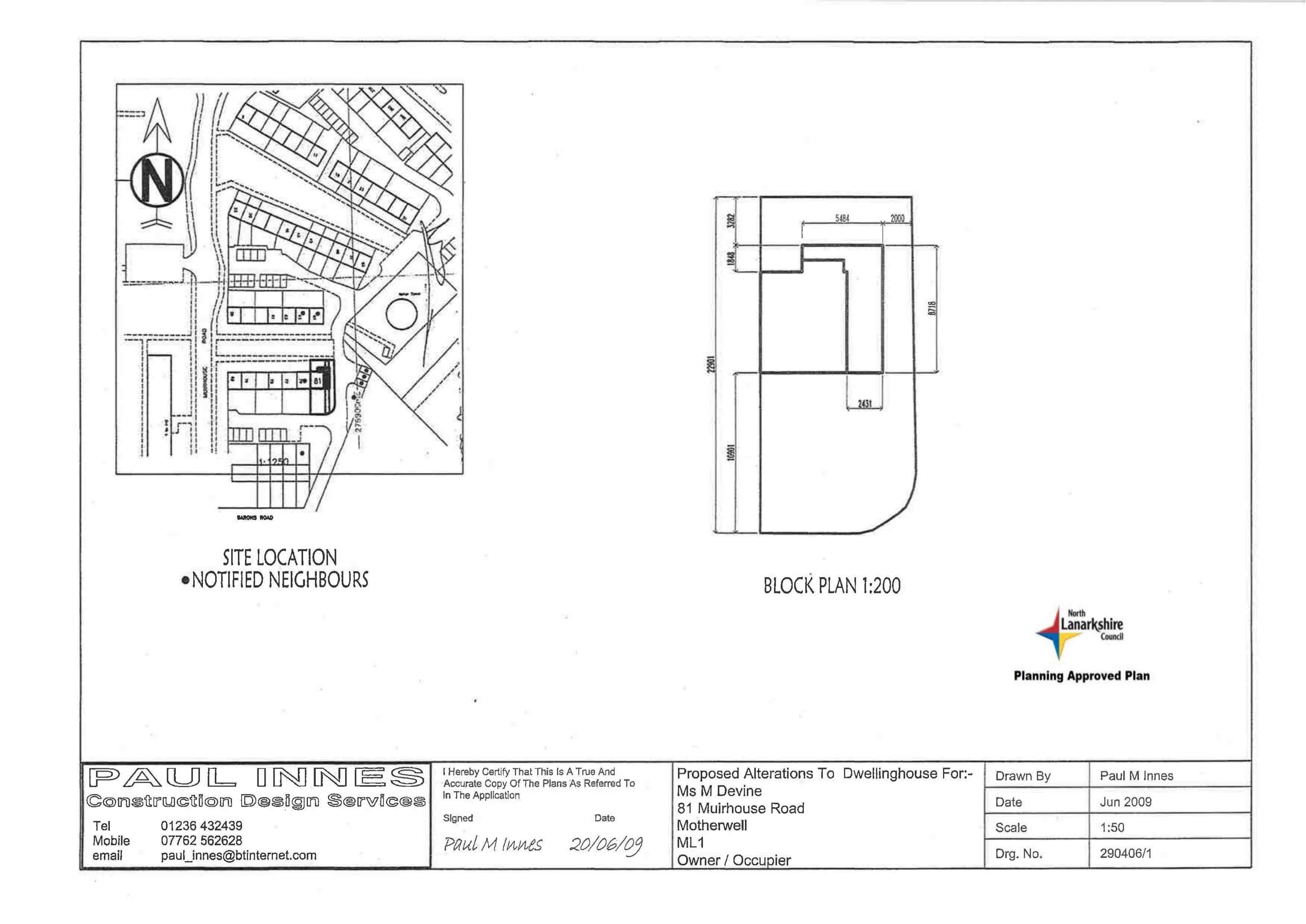 Planning document