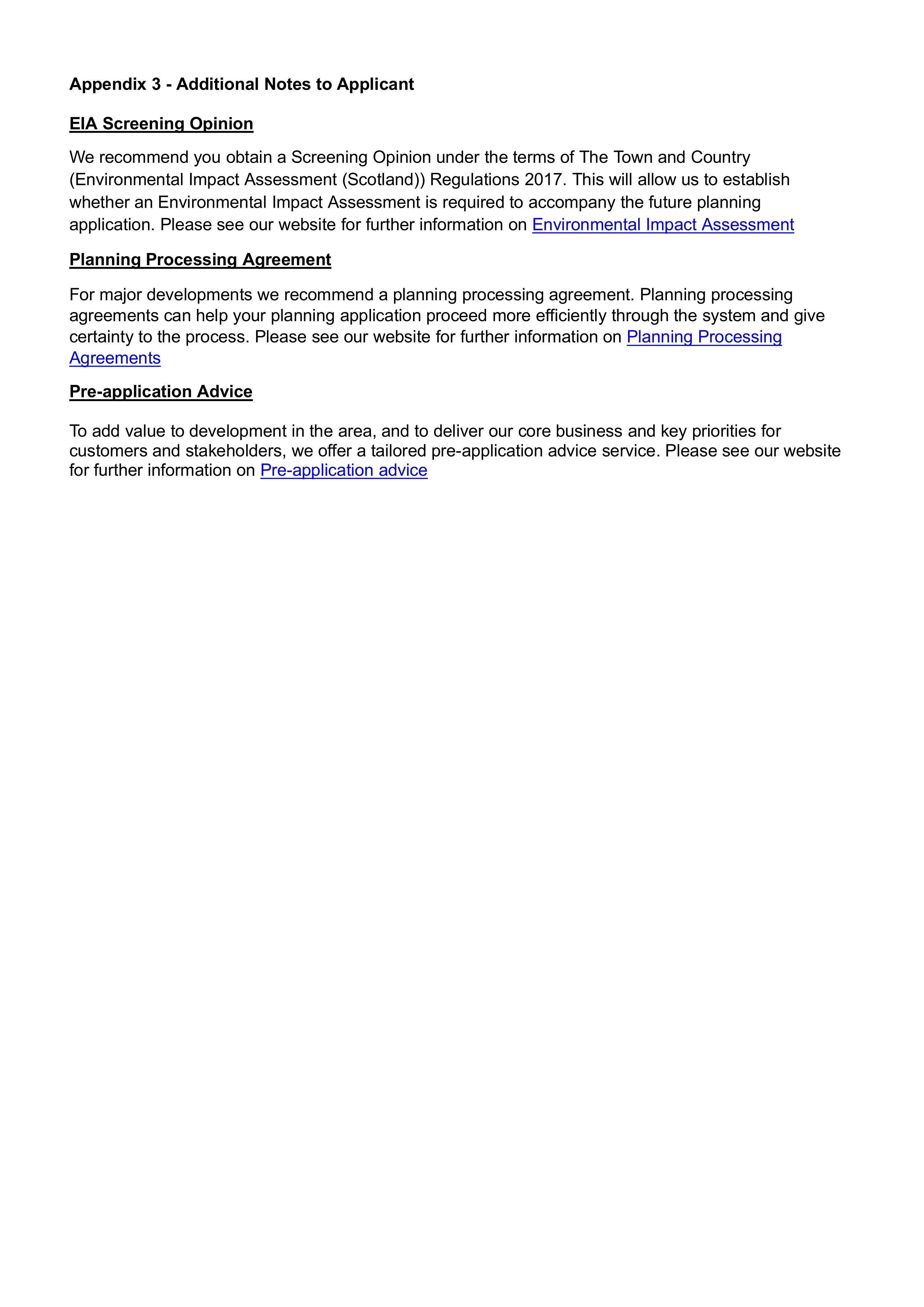 Planning document
