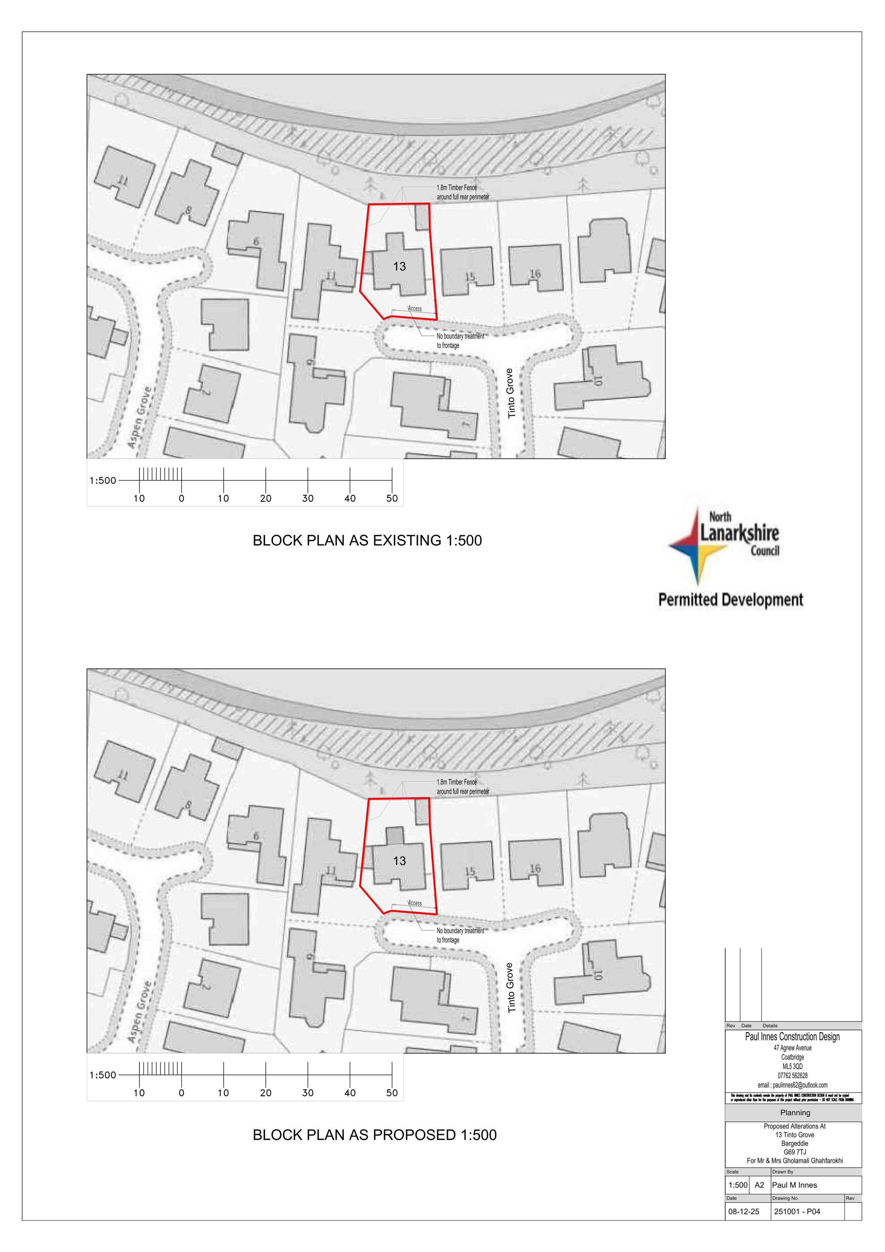 Planning document