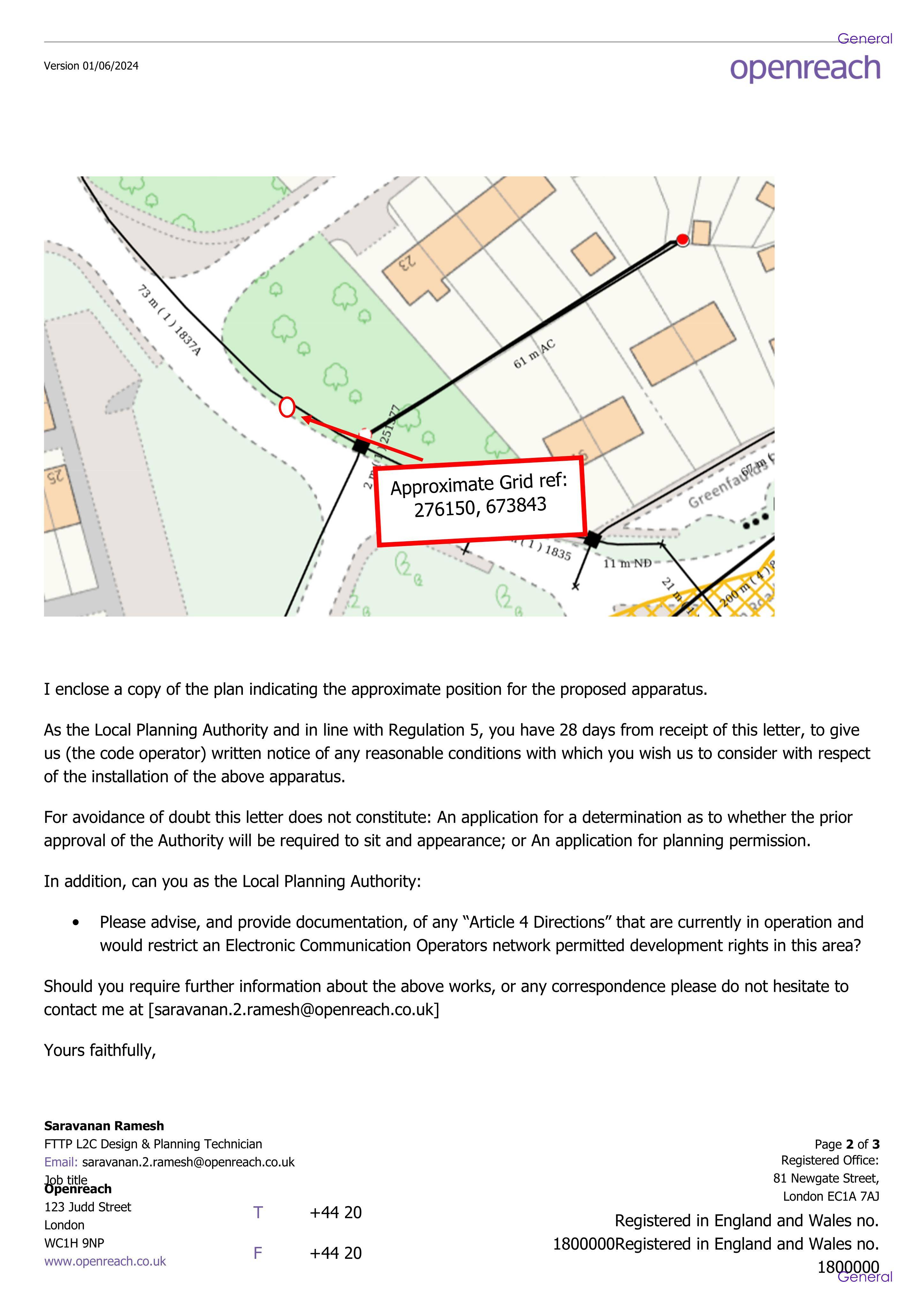 Planning document