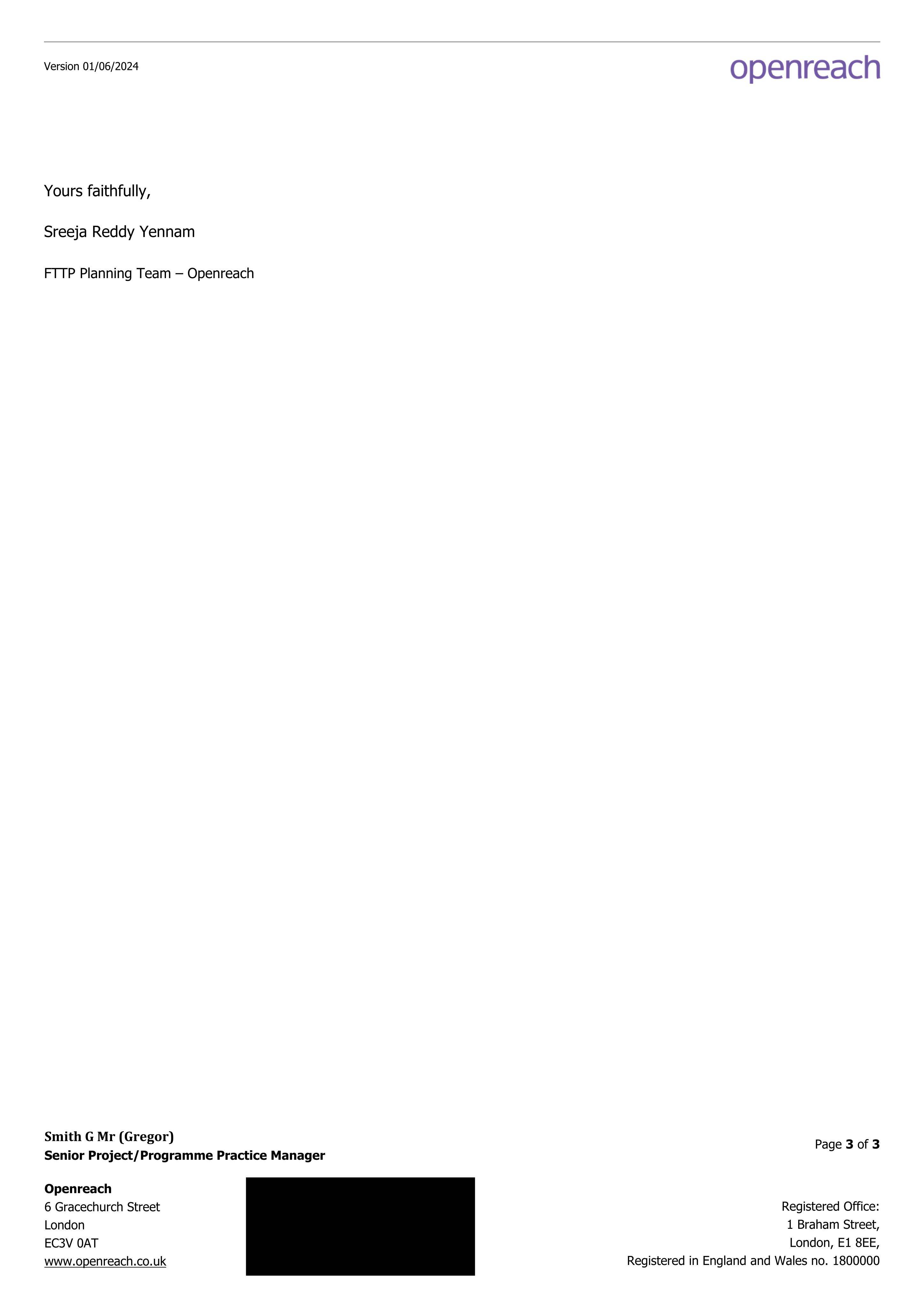 Planning document