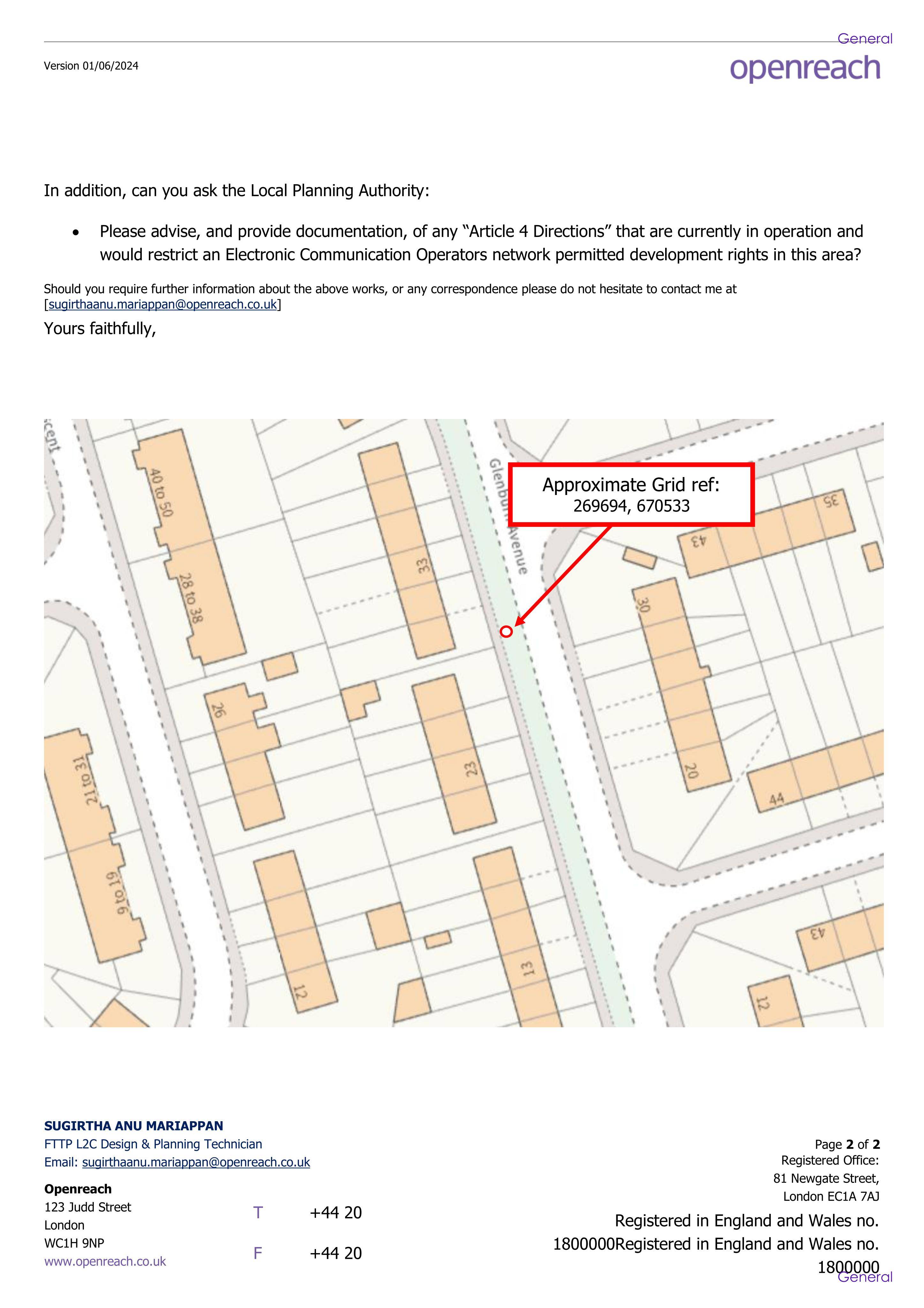 Planning document