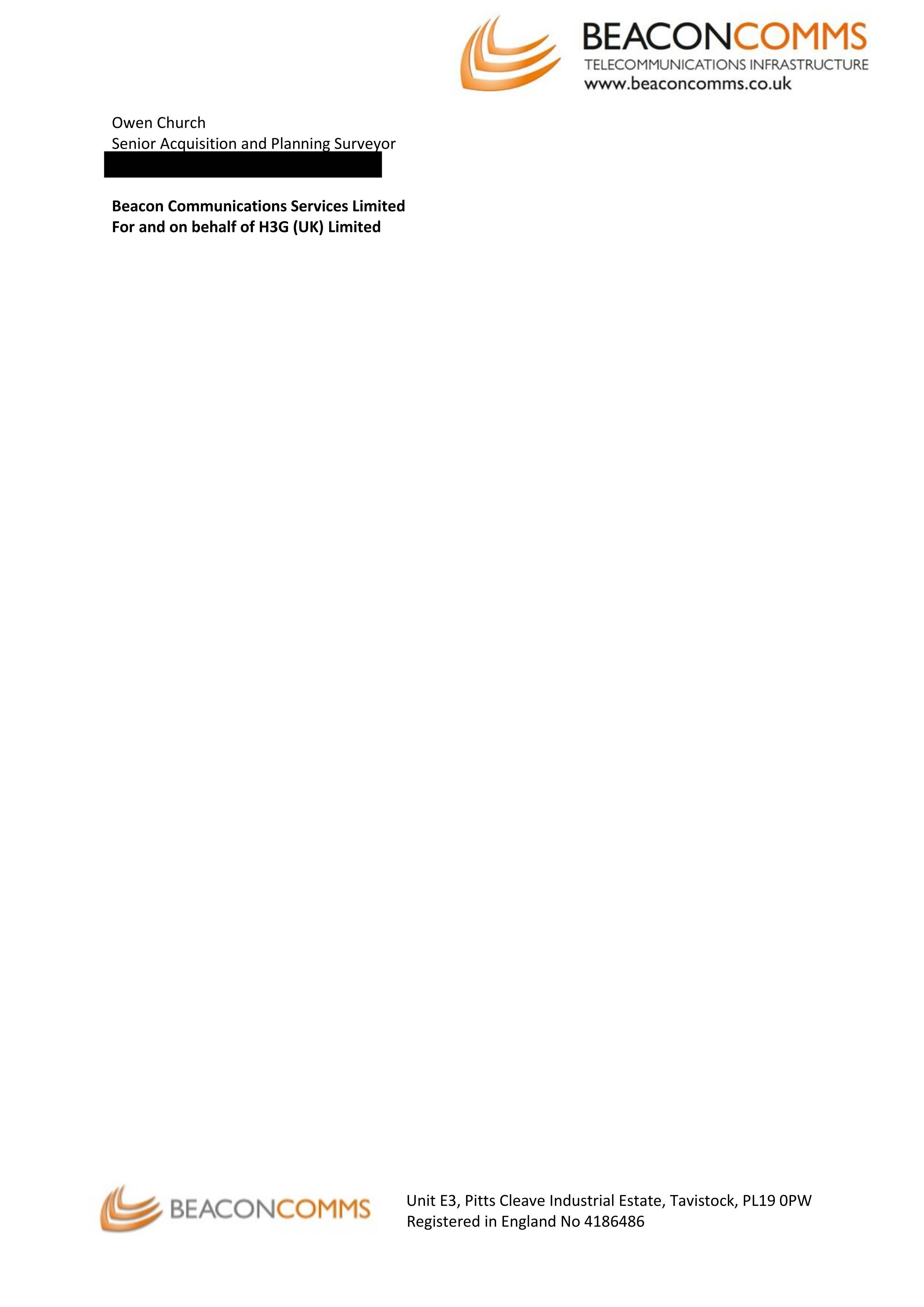 Planning document