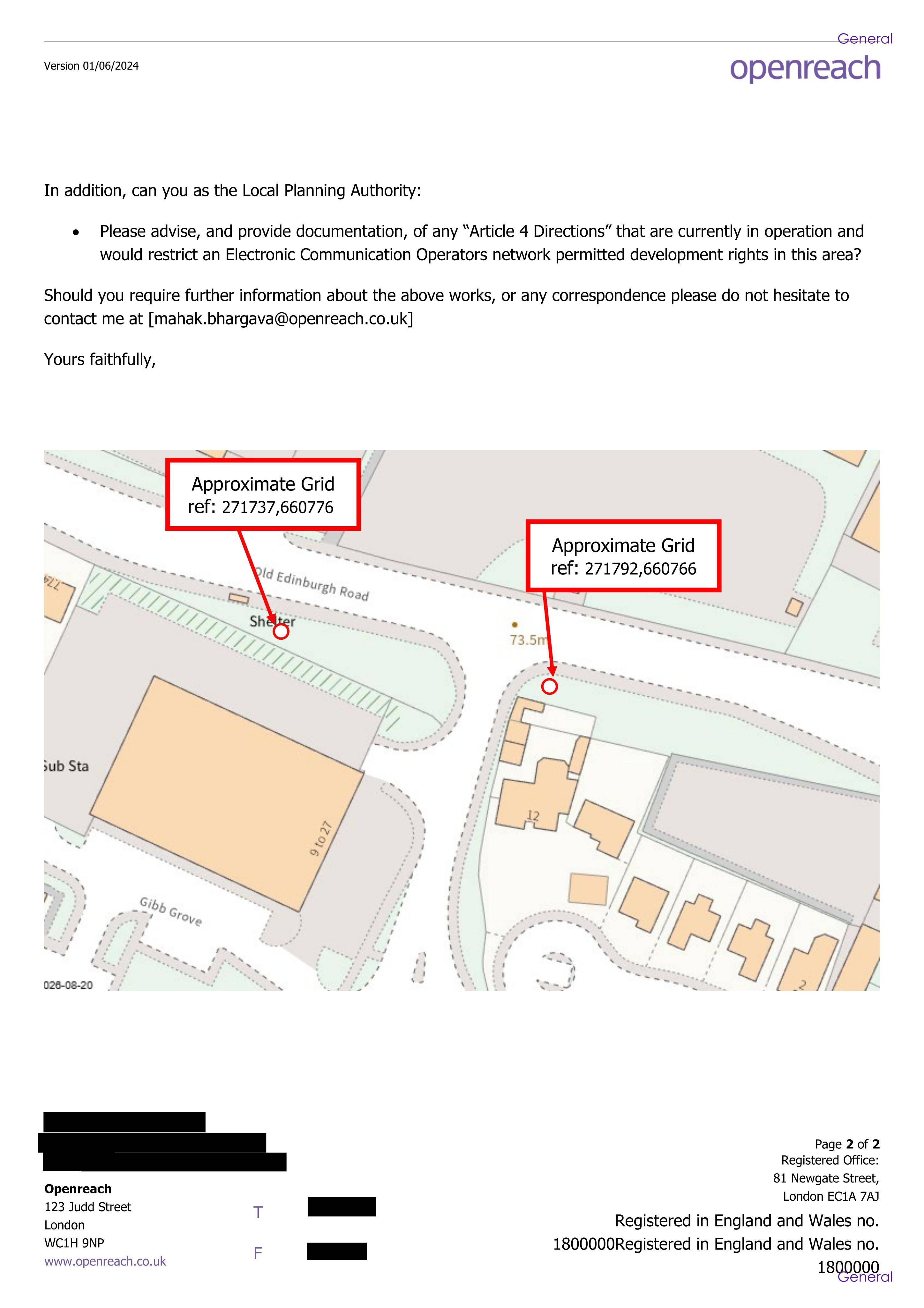Planning document