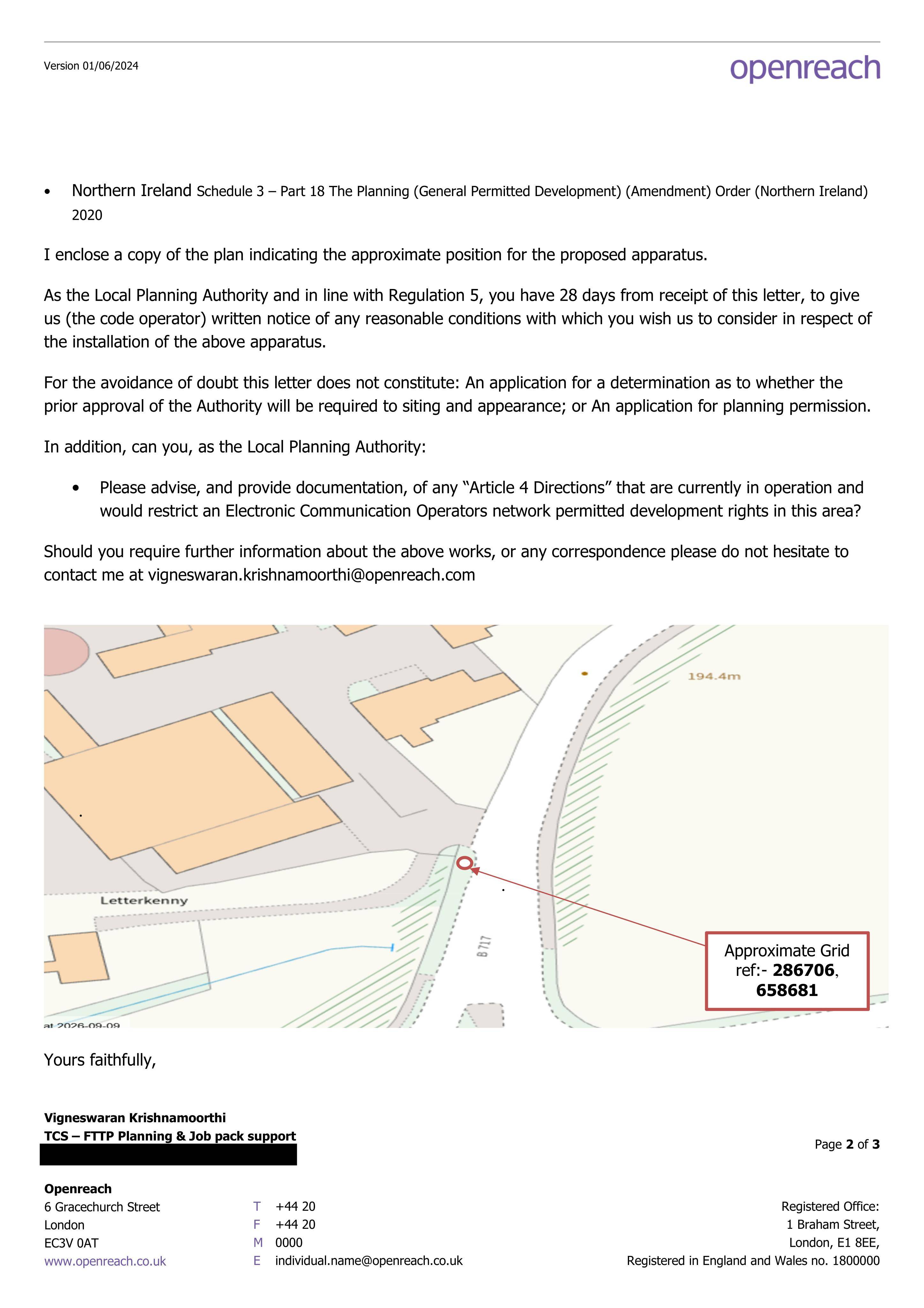 Planning document