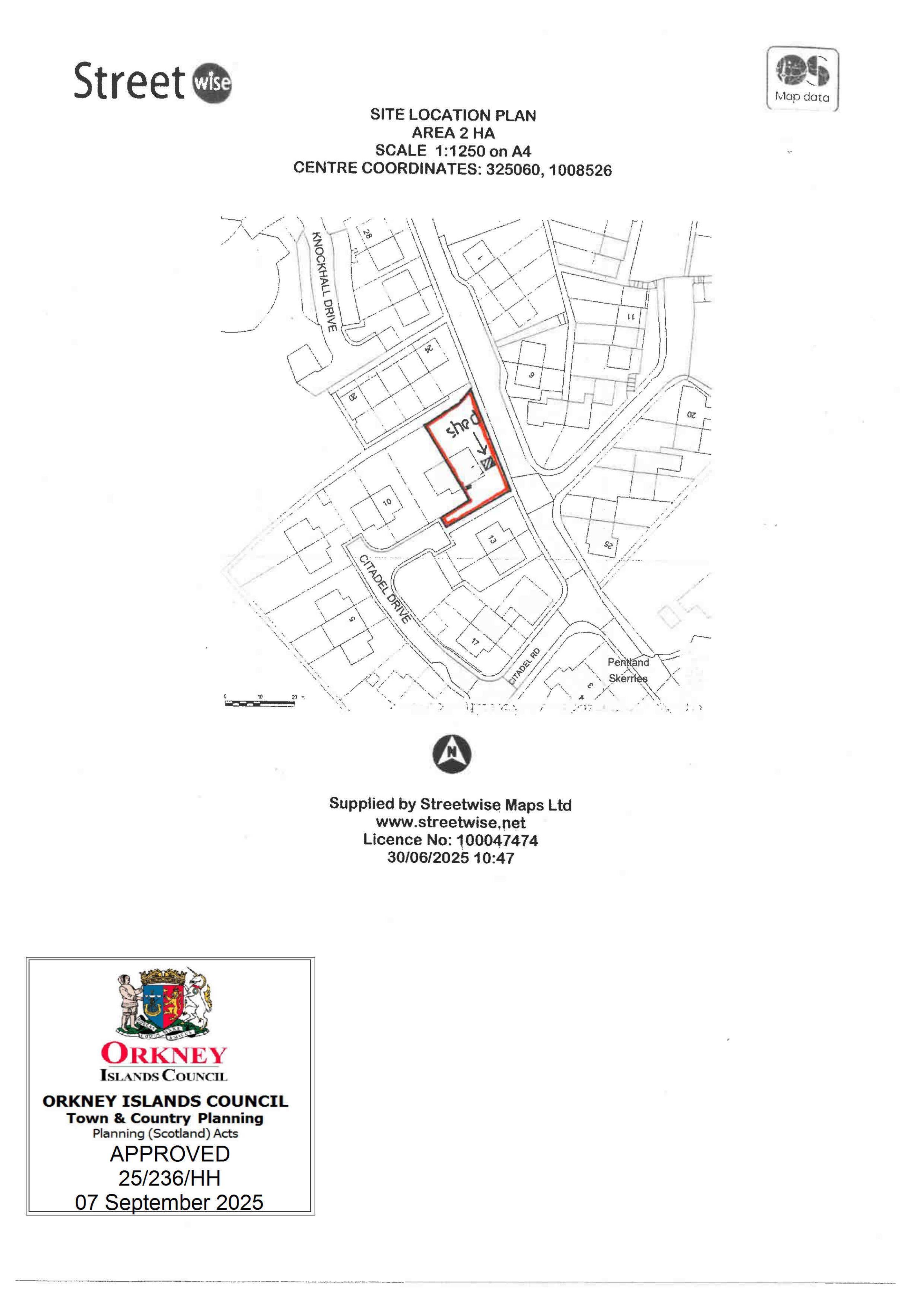 Planning document