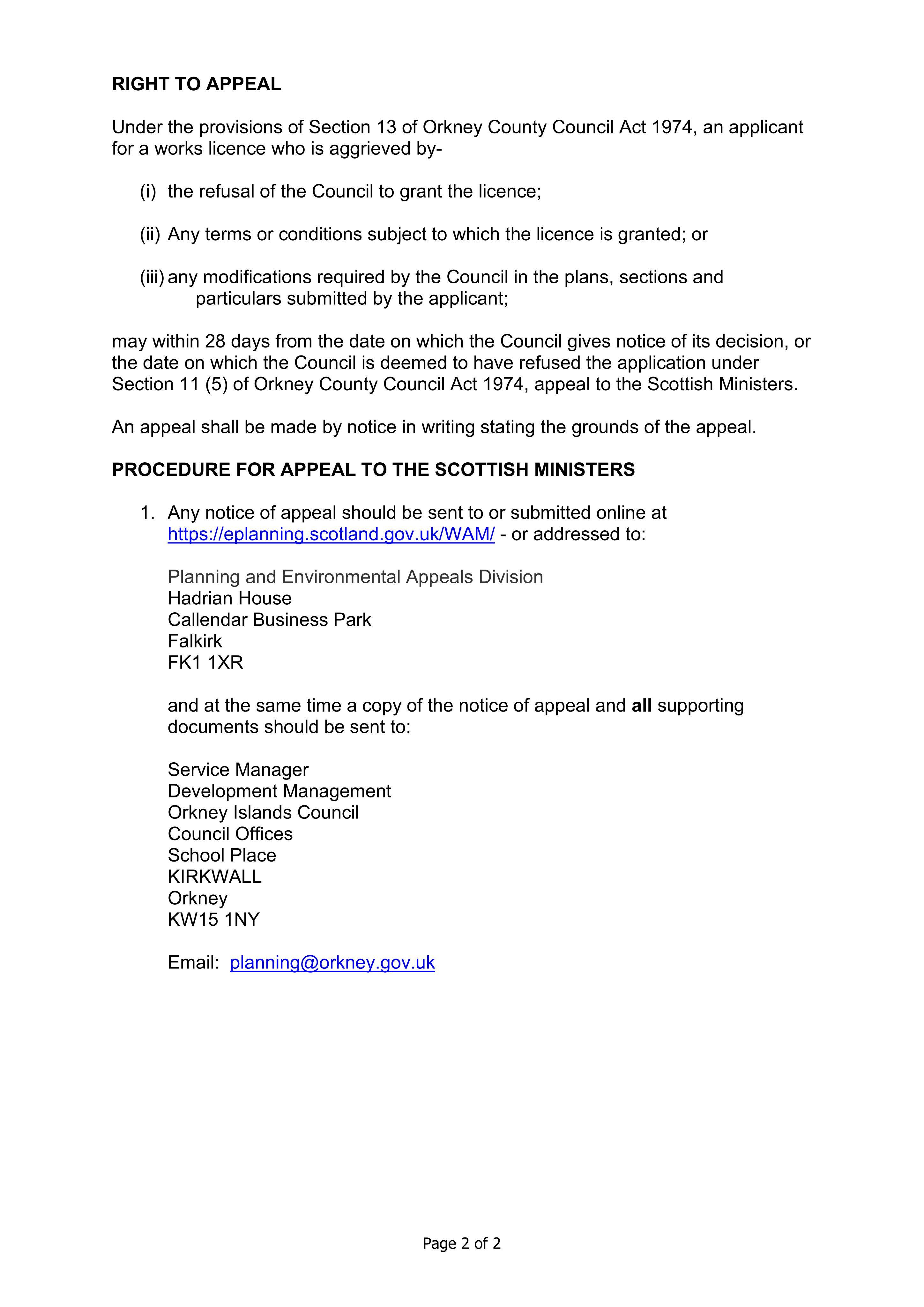 Planning document