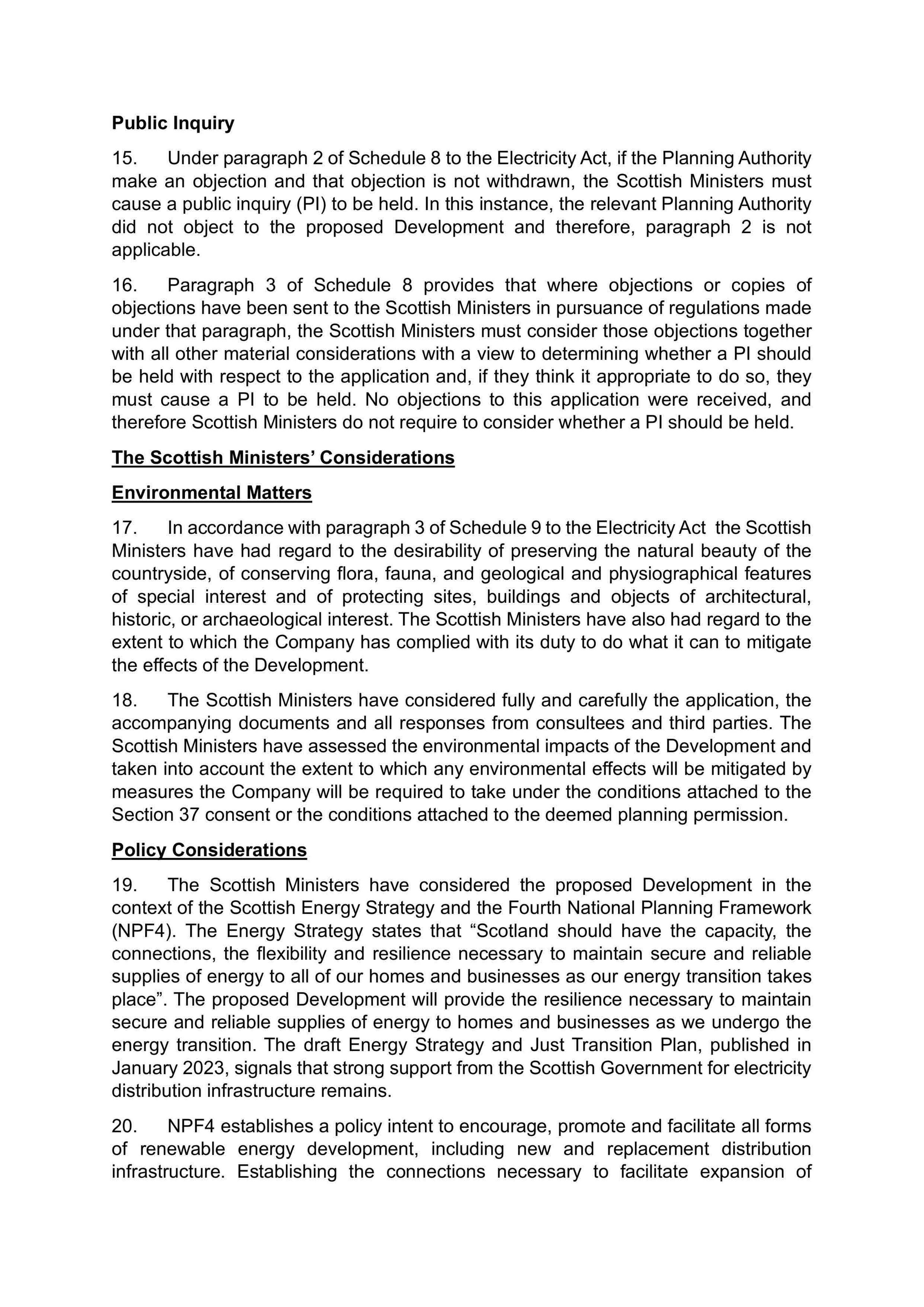 Planning document