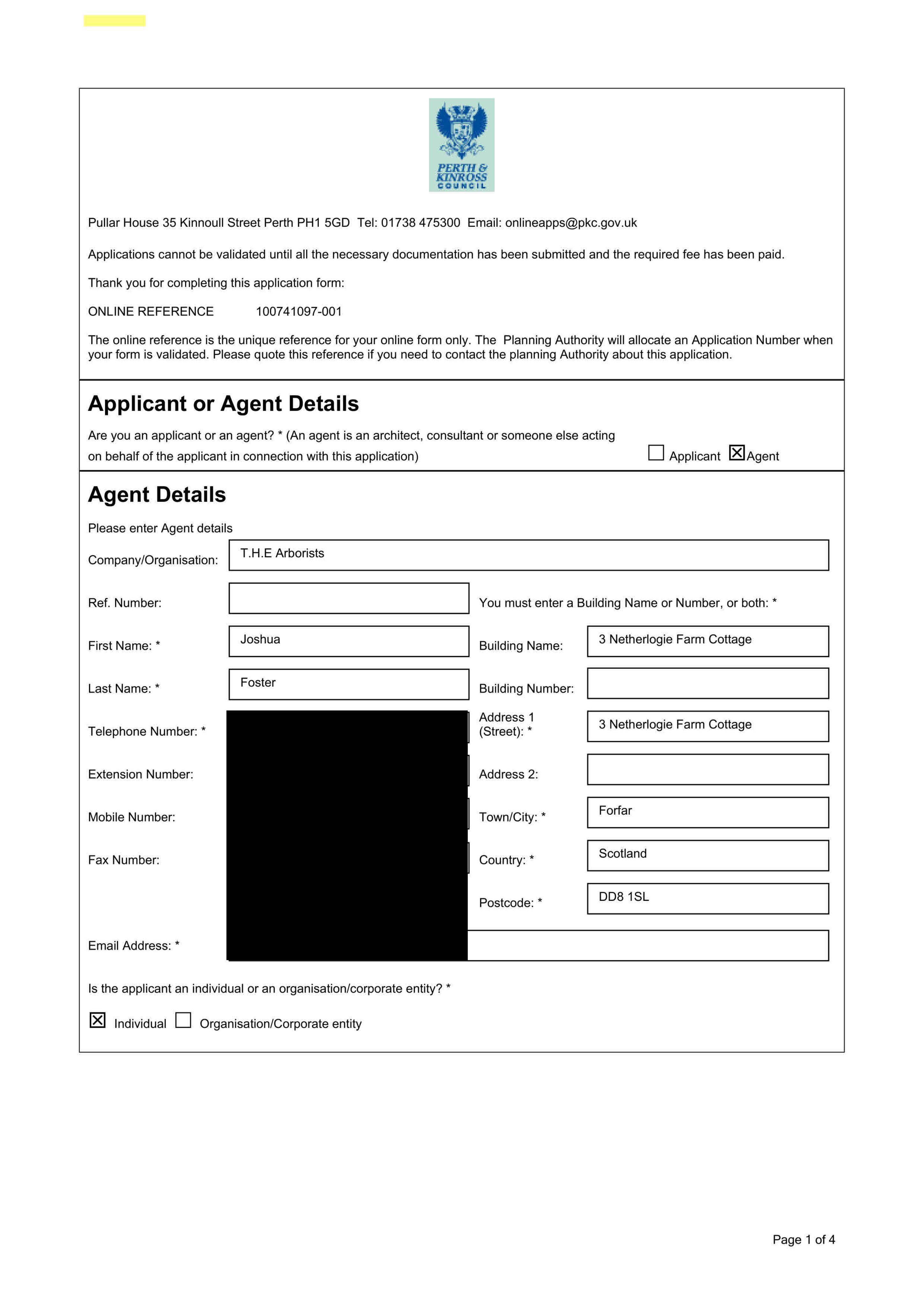 Planning document