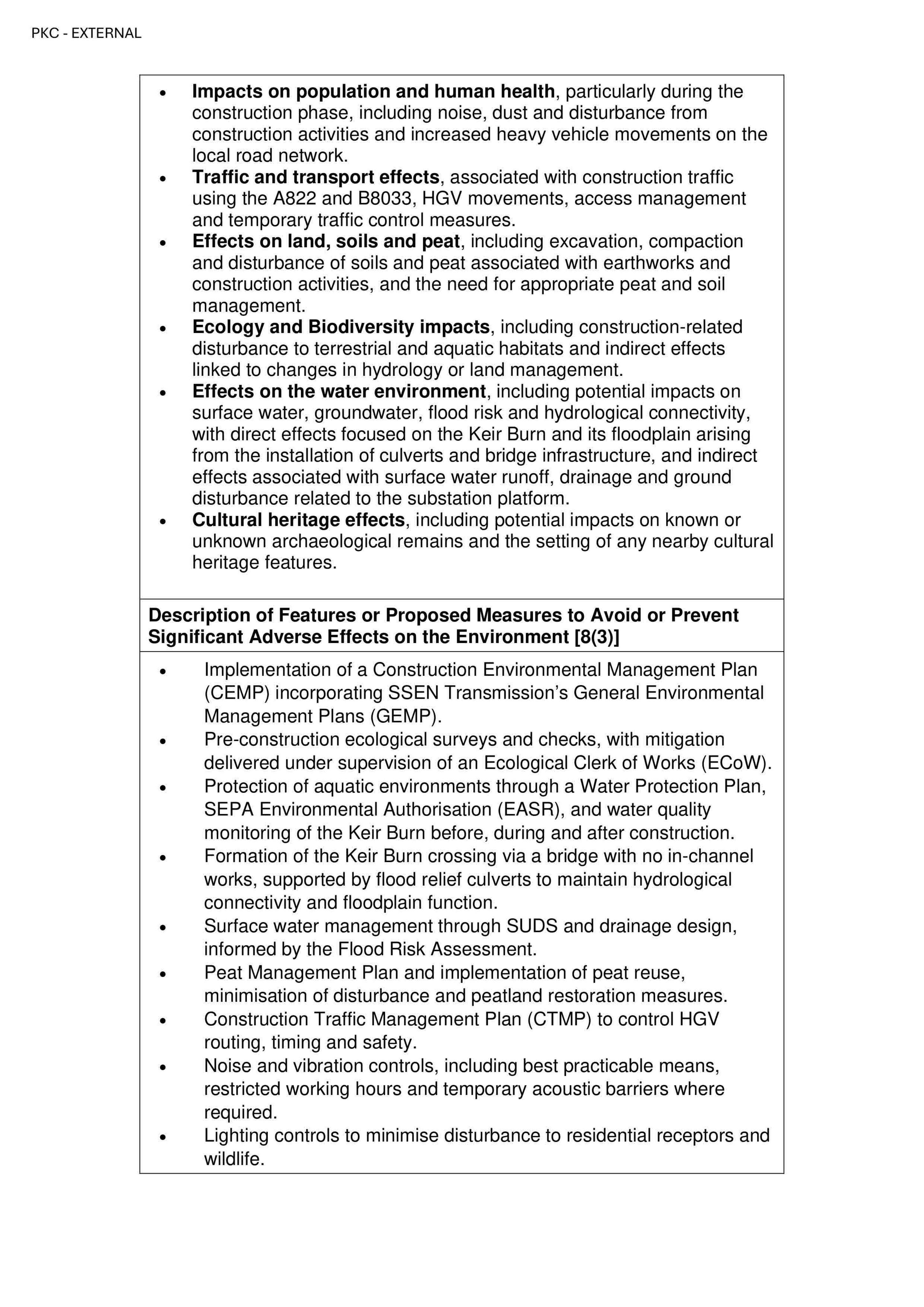 Planning document