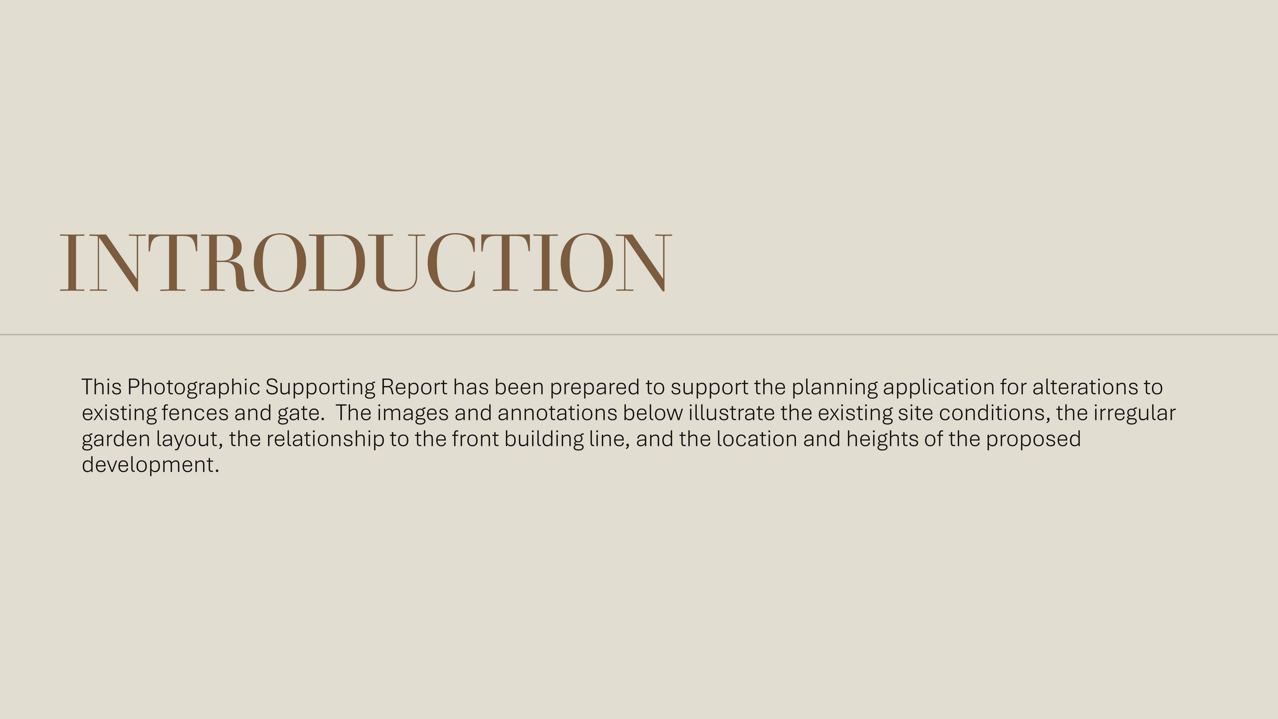 Planning document