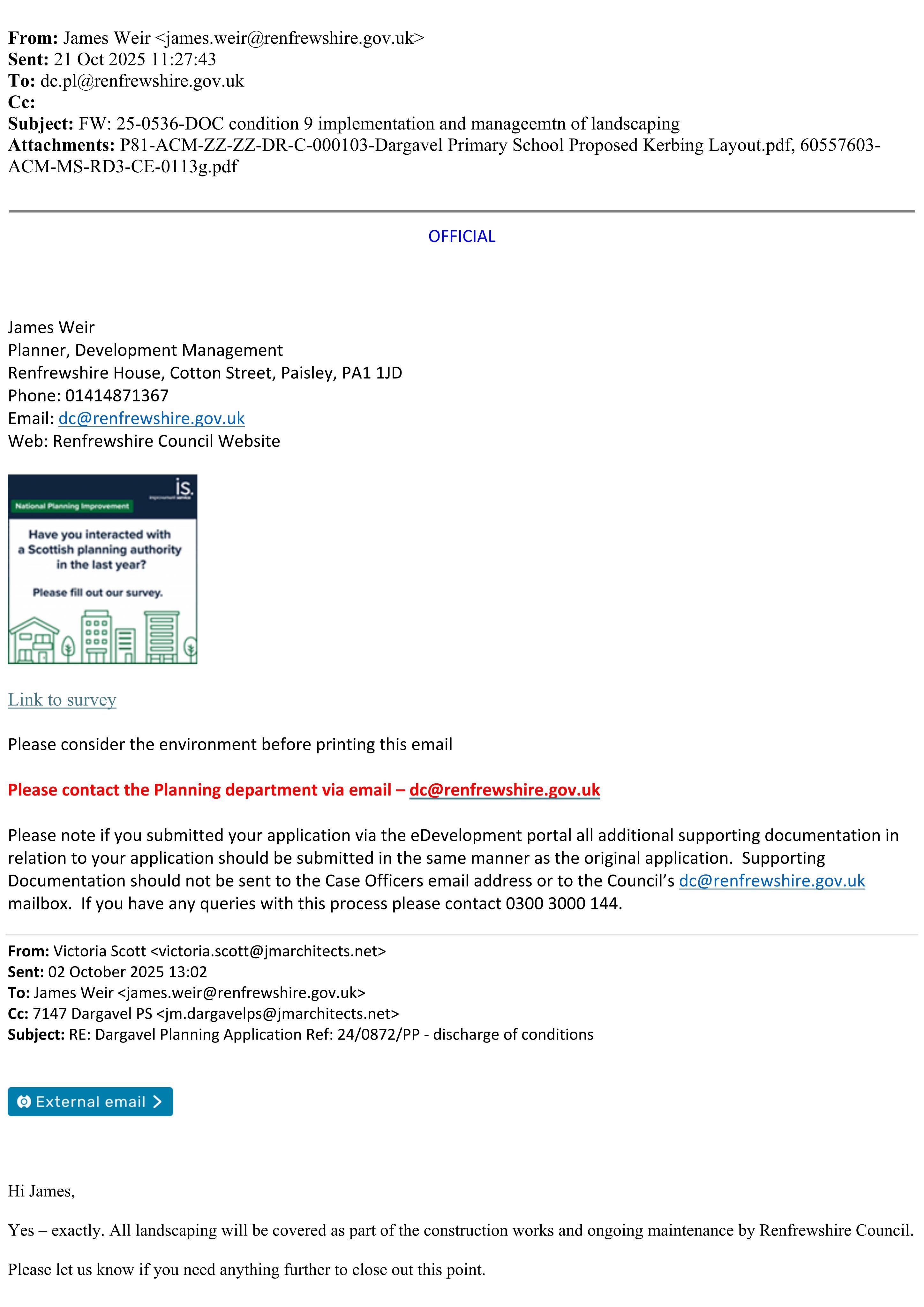 Planning document