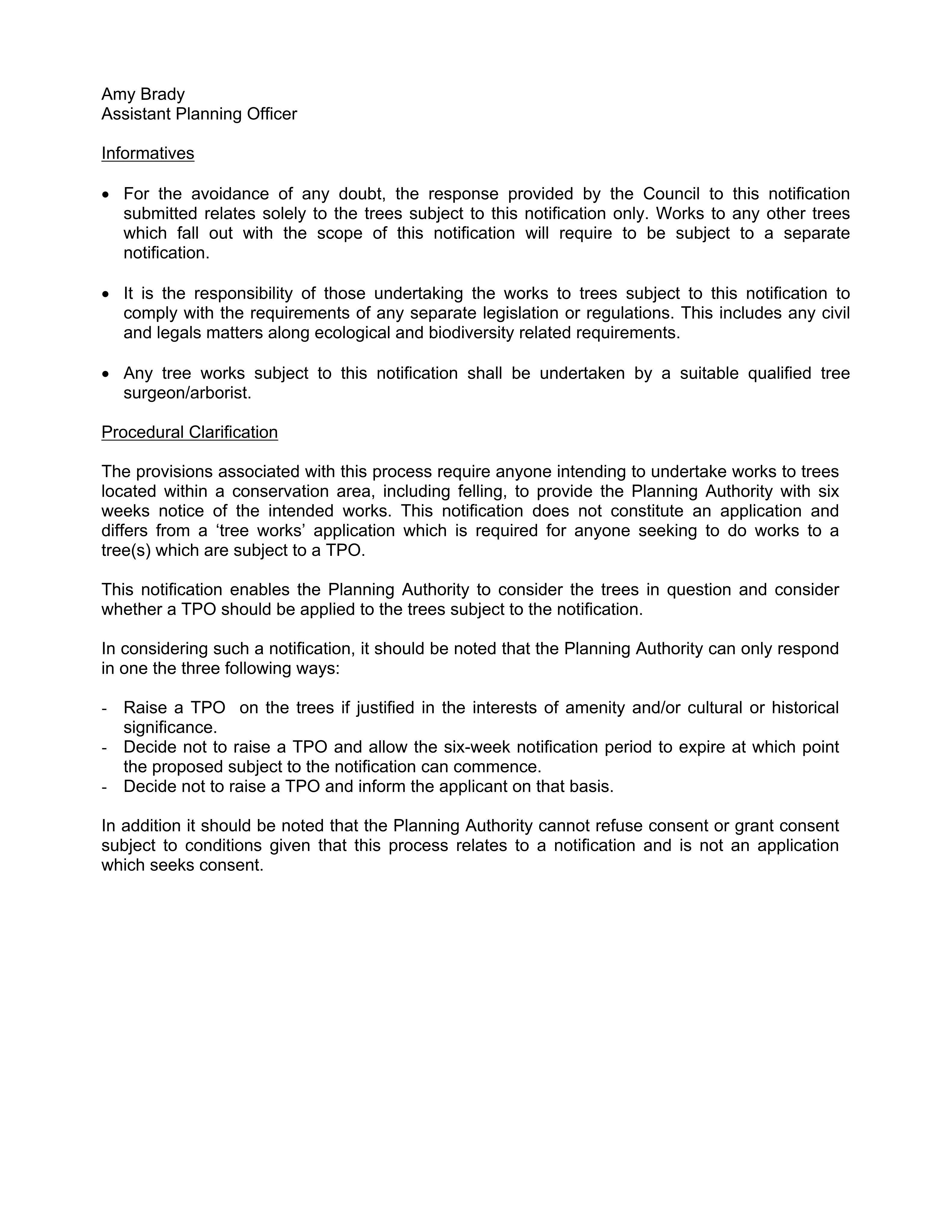 Planning document