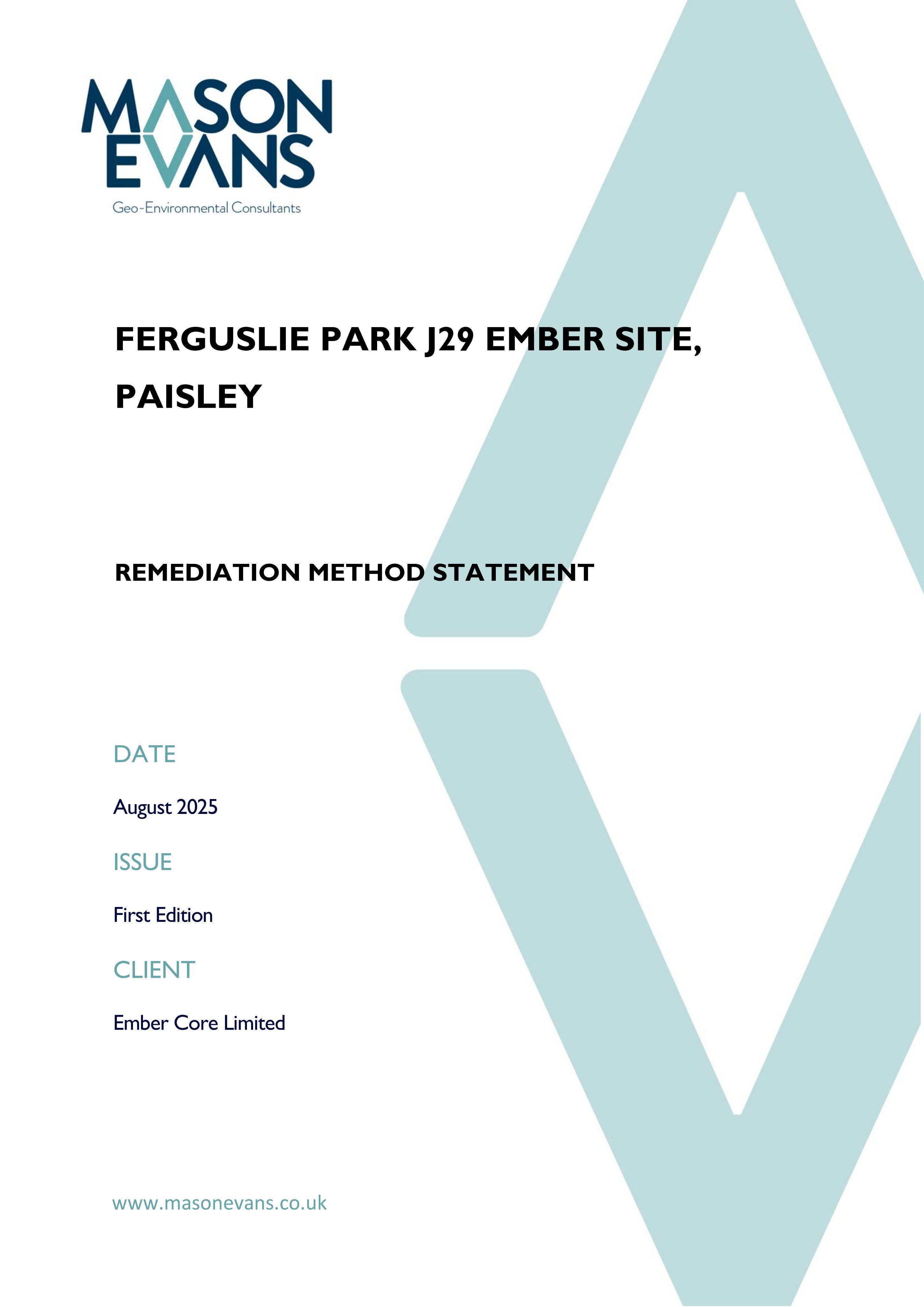 Planning document