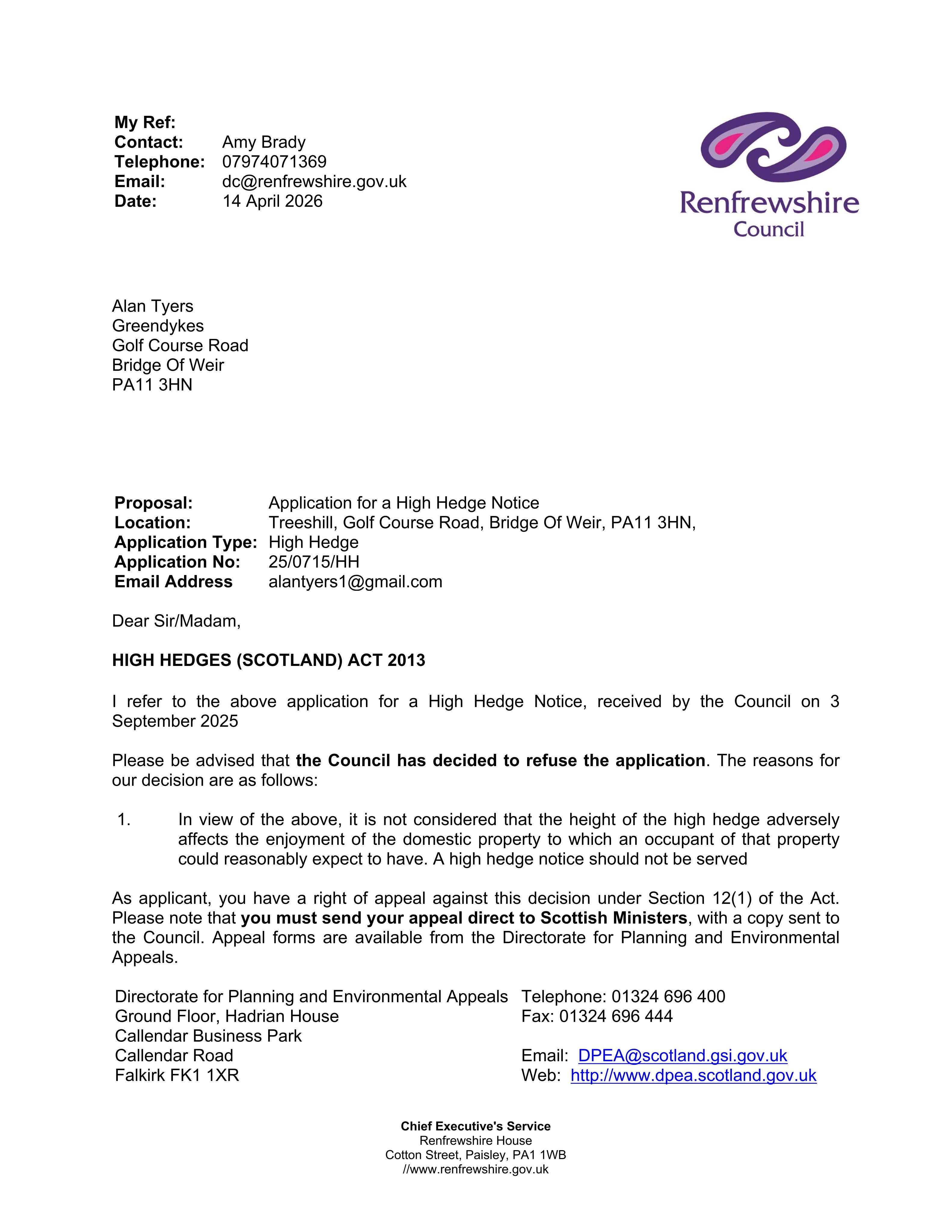 Planning document