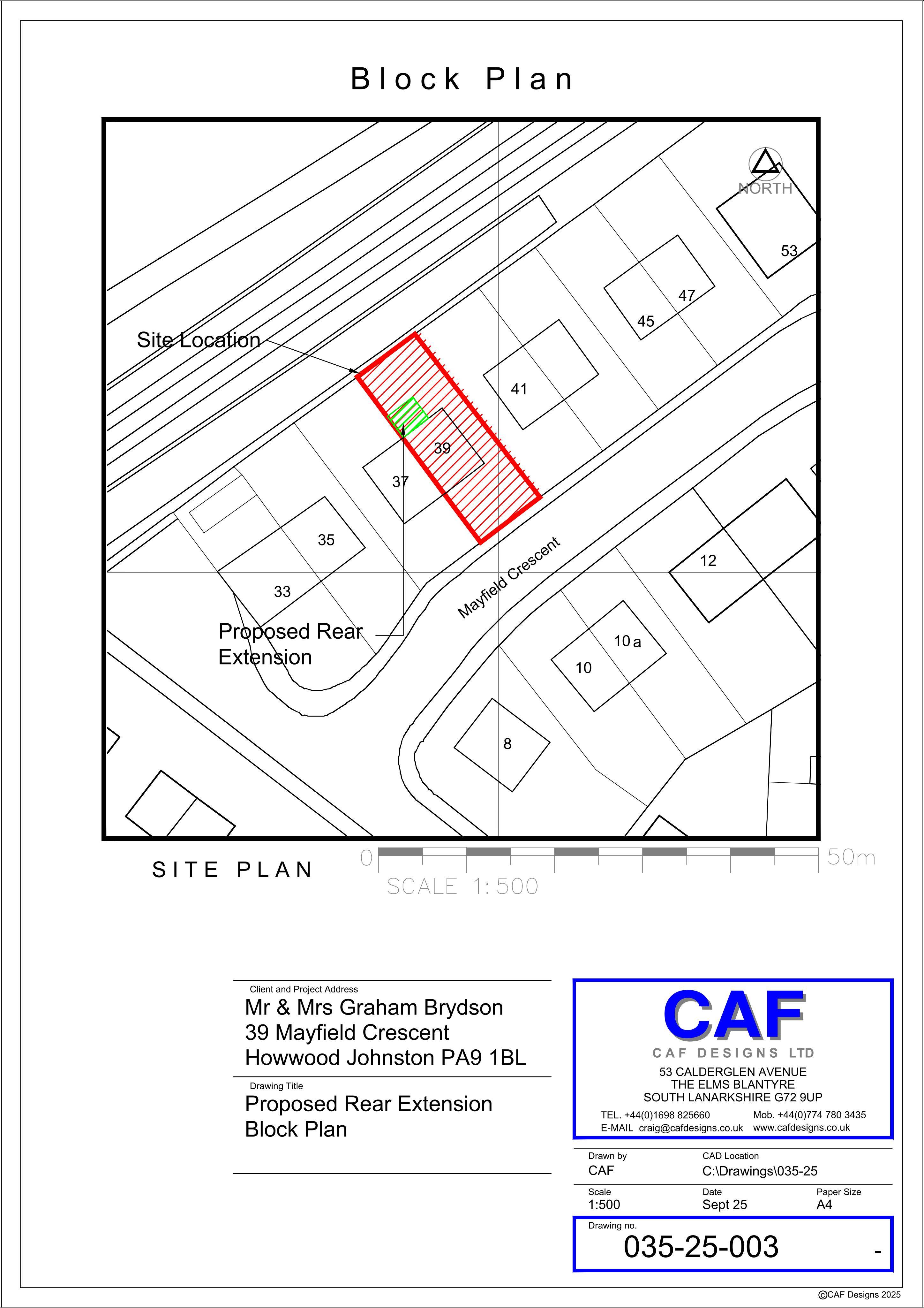 Planning document