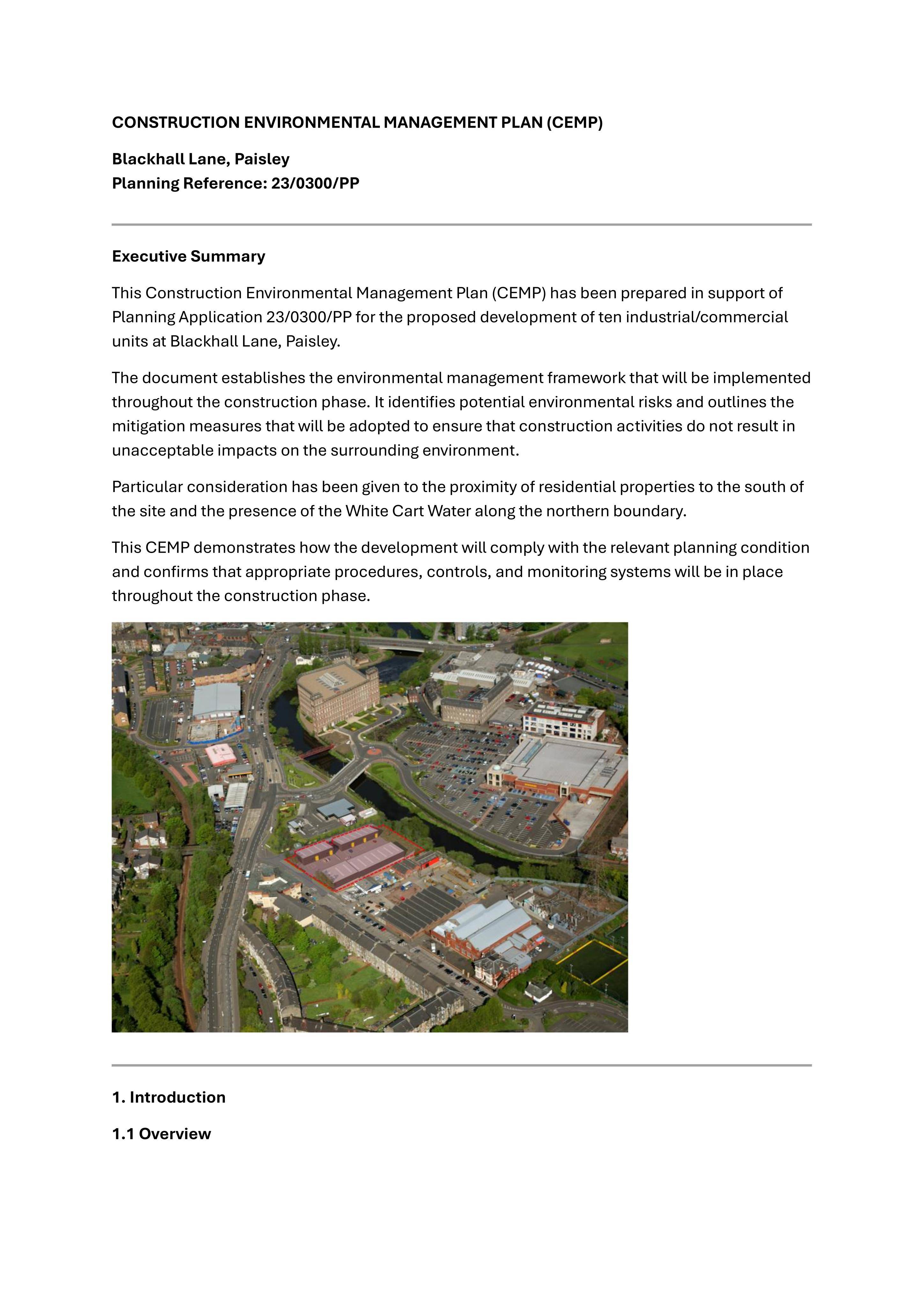 Planning document