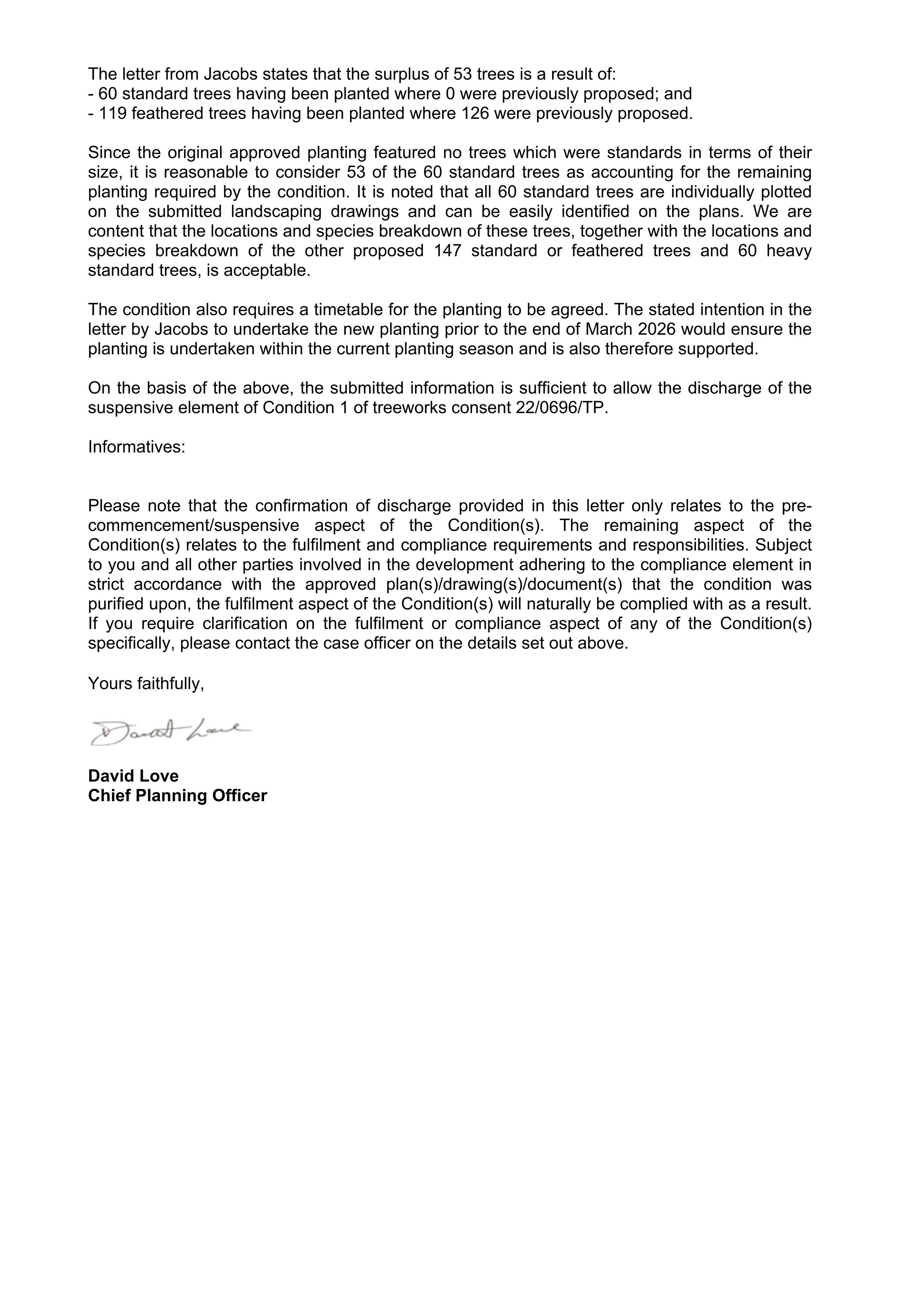 Planning document