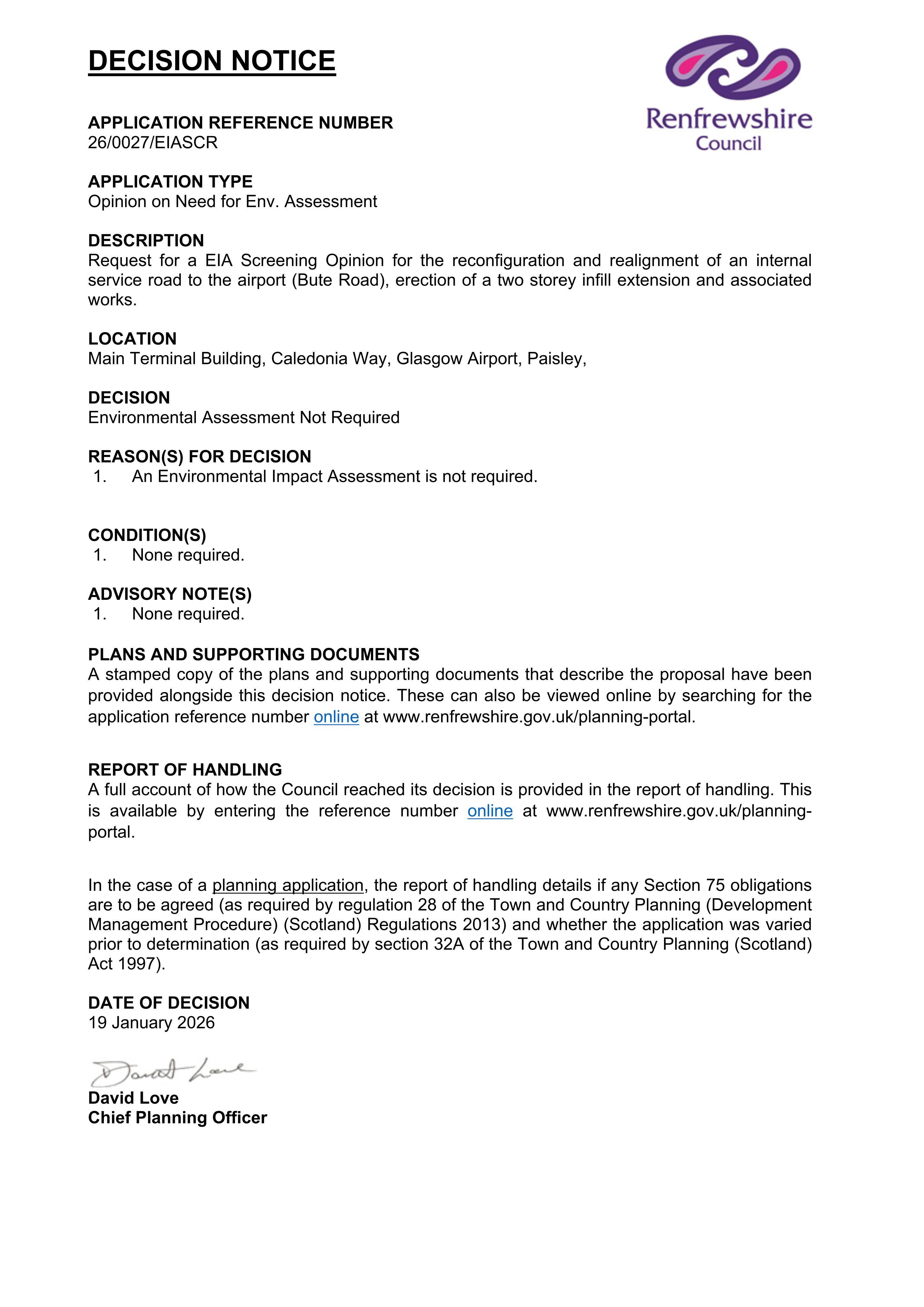 Planning document