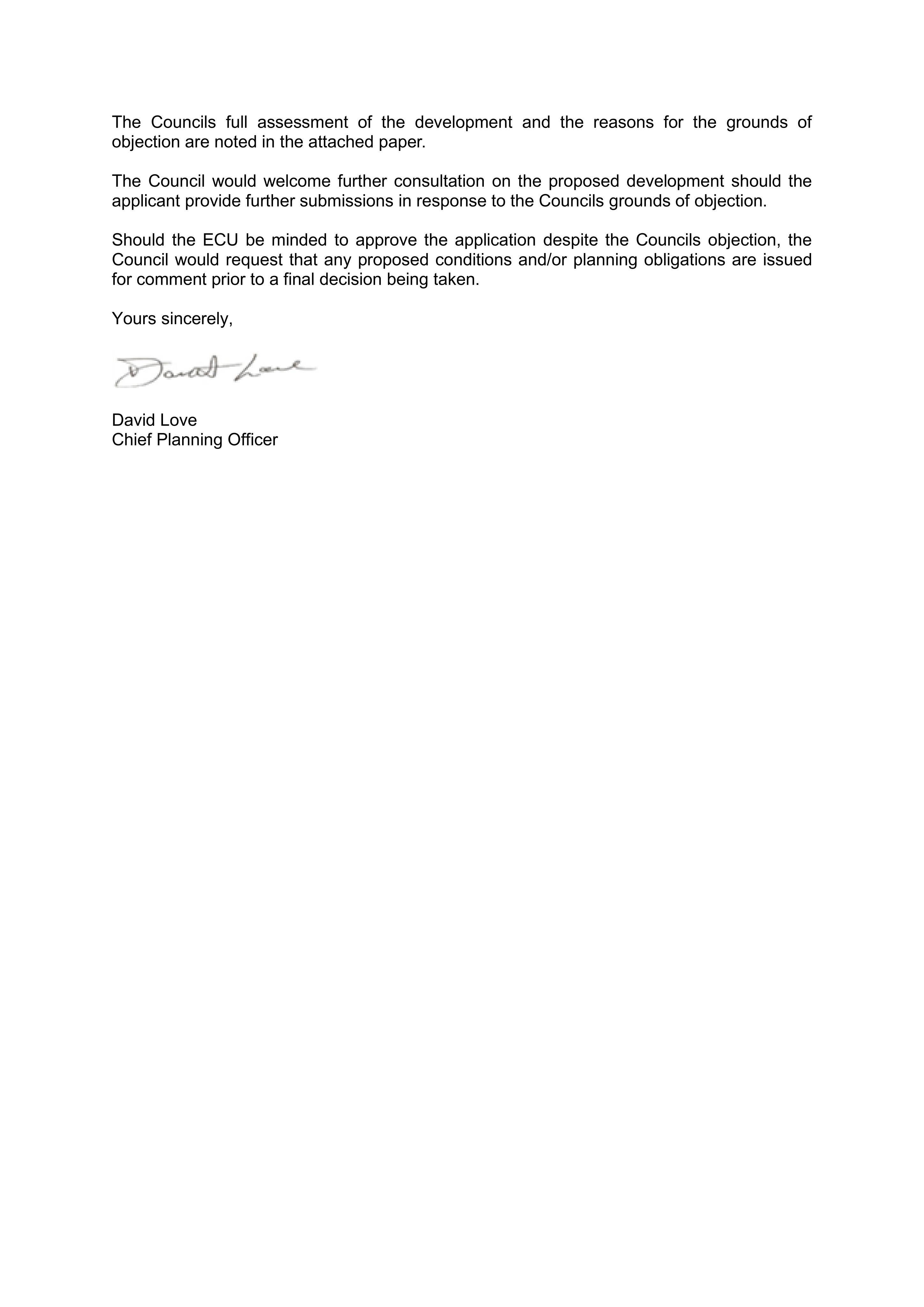 Planning document